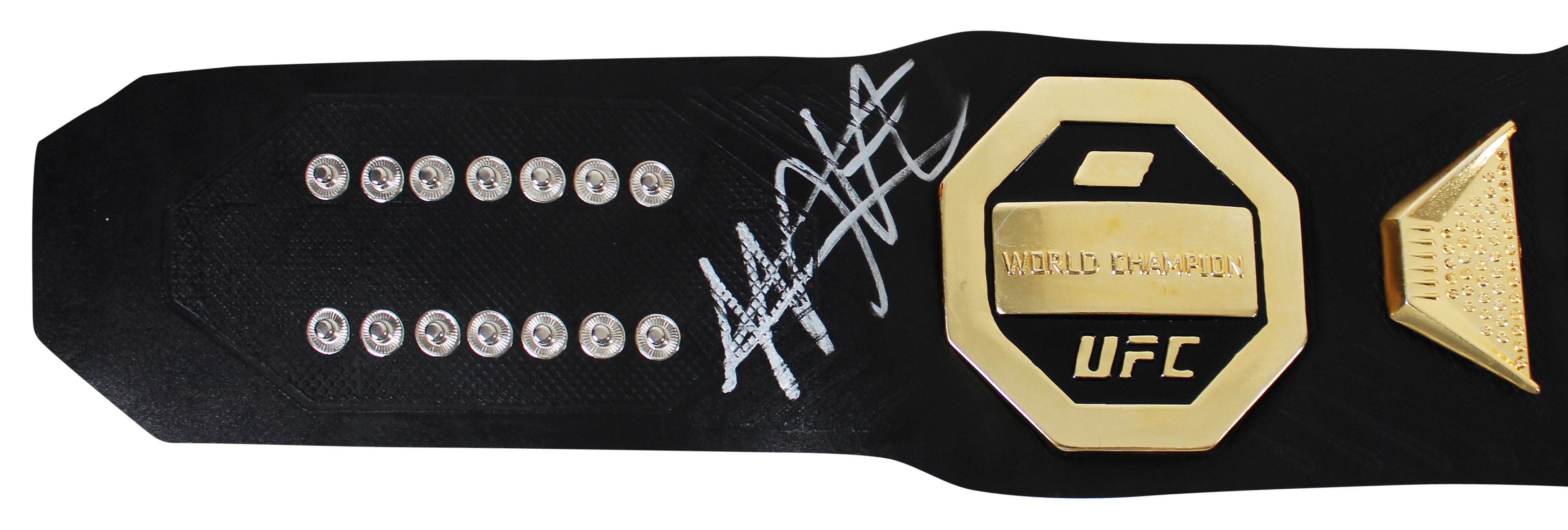 Khabib Nurmagomedov Authentic Signed UFC World Championship Full Size Belt BAS