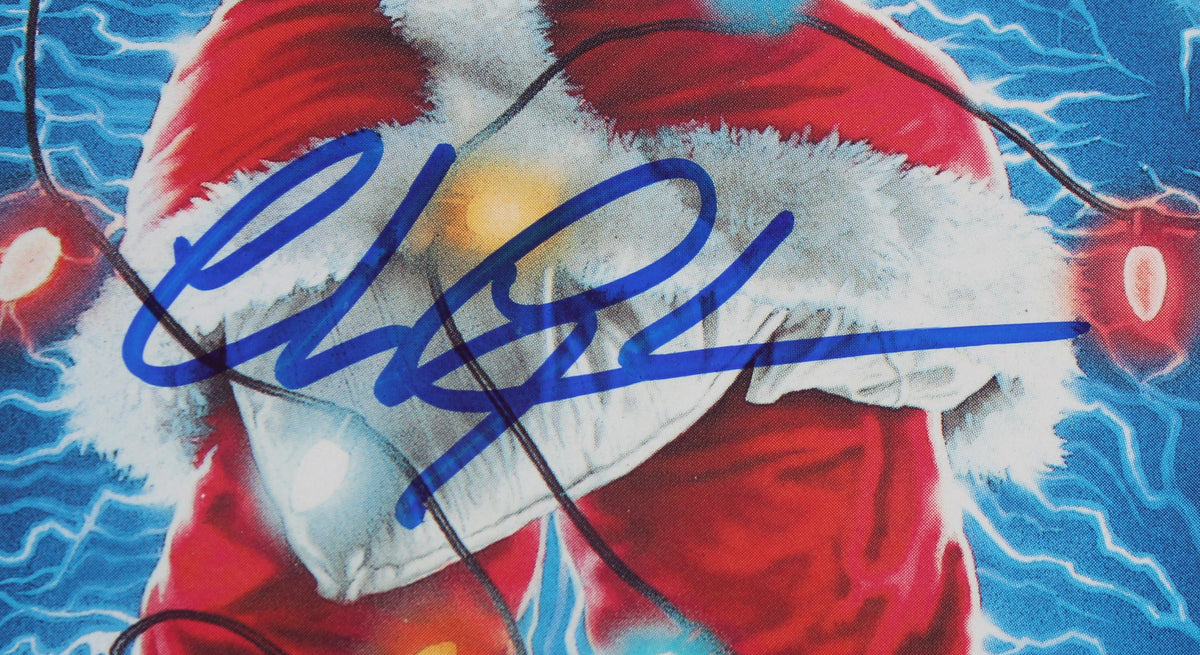 Chevy Chase Signed Christmas Vacation Laserdisc Cover W/Disk BAS Wit #WR44153