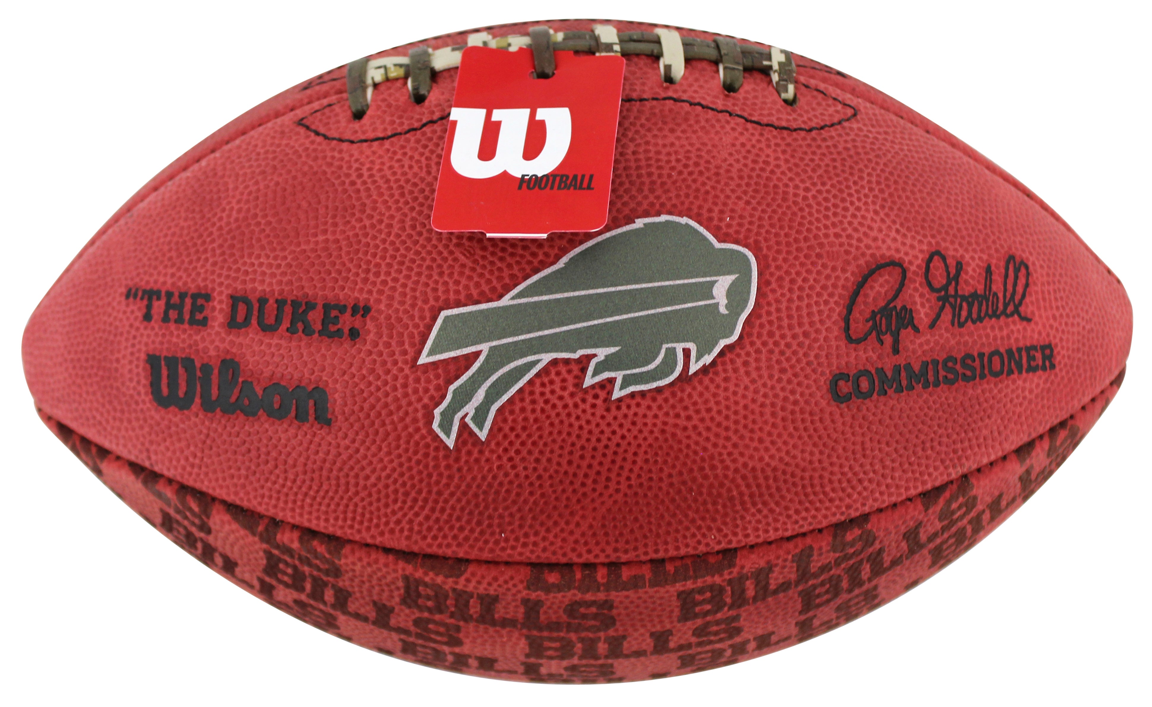 Bills O.J. Simpson Authentic Signed "The Duke" Showcase Nfl Football JSA Witness