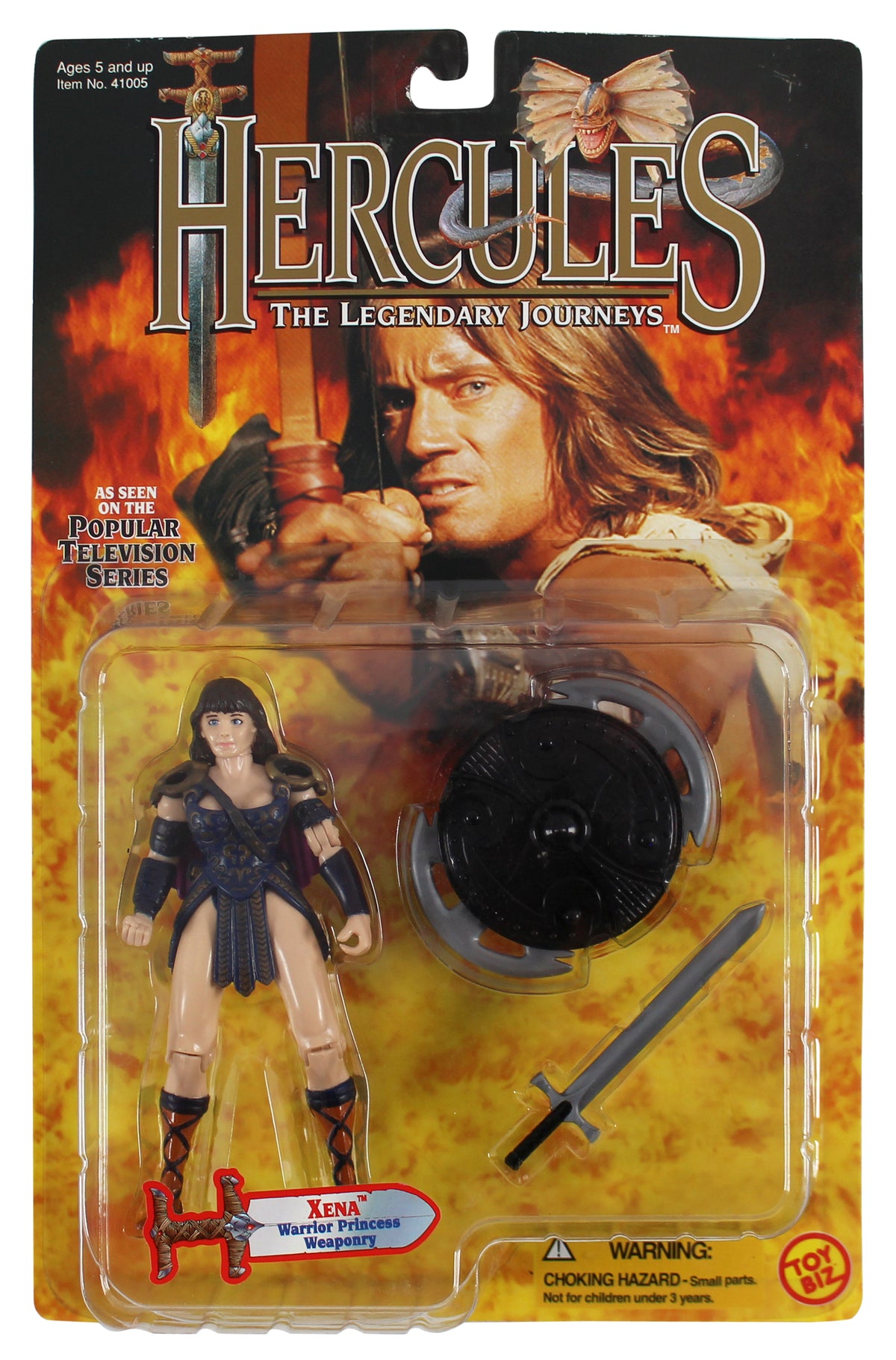 Hercules The Legendary Journeys Xena Warrior Princess Weaponry Toy Biz Figure 1