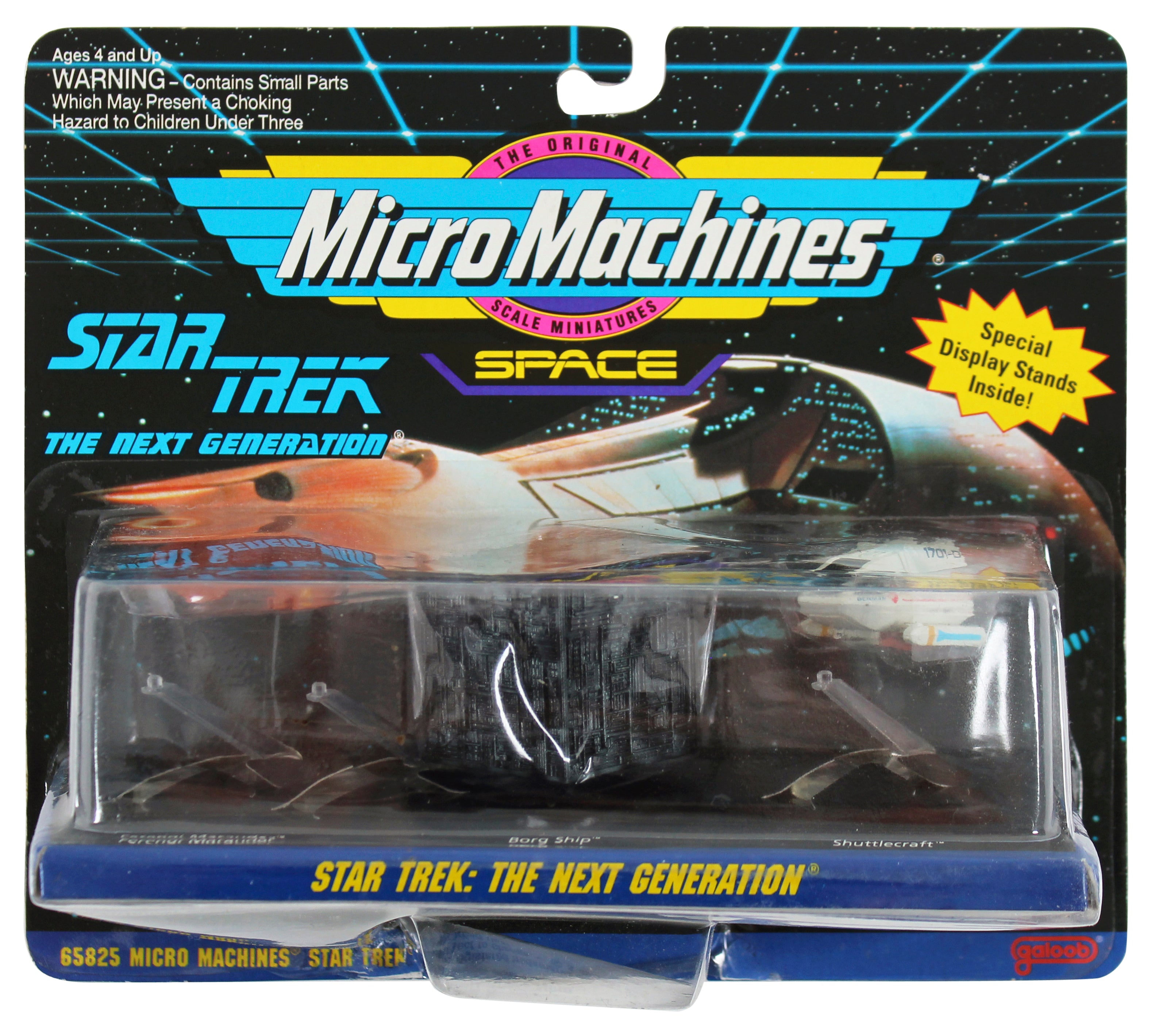 1993 Galoob Star Trek Next Generation Collection #4 Micro Machines Figure Set