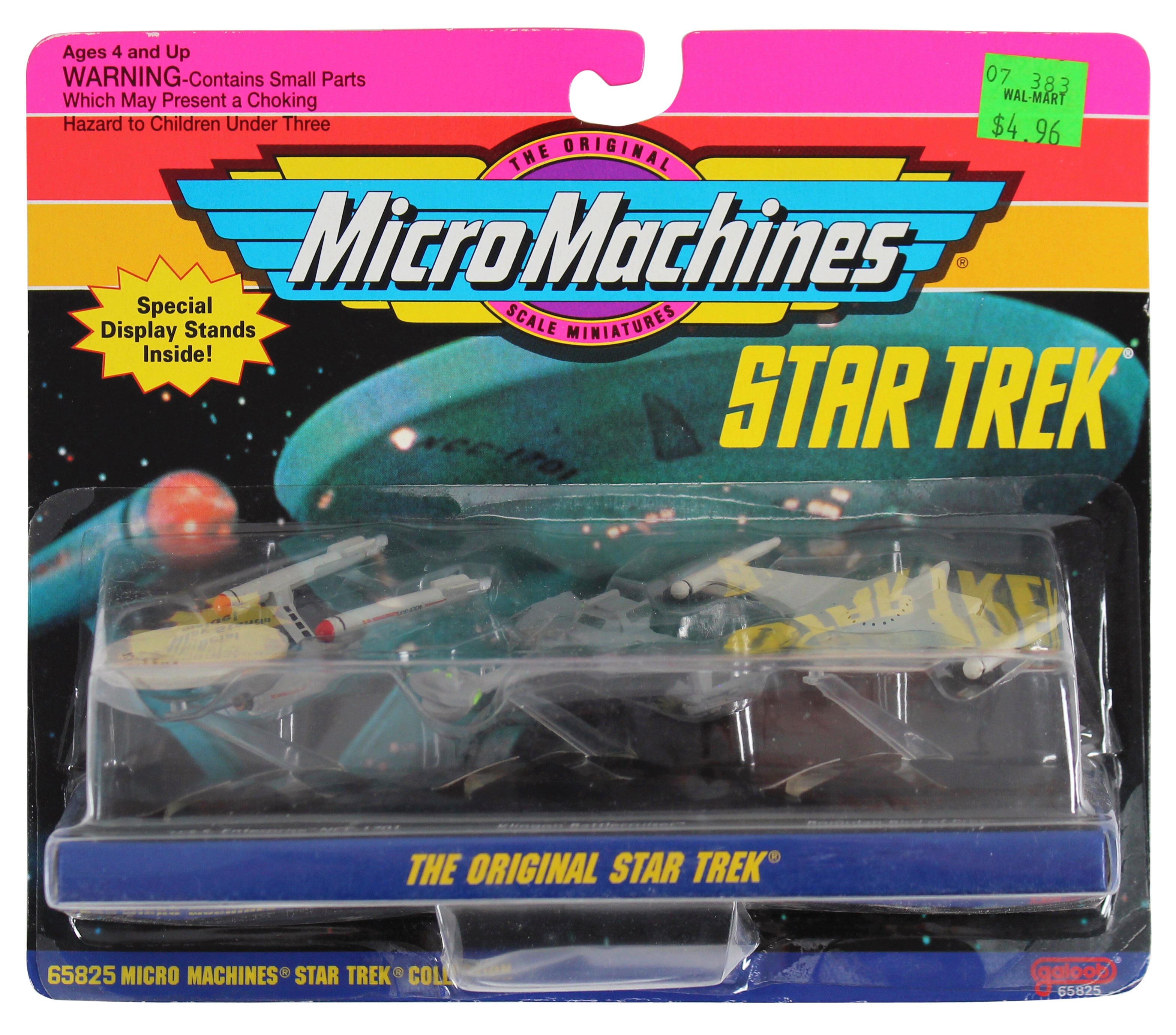 1993 Galoob The Original Star Trek Collection #1 Micro Machines Figure Set
