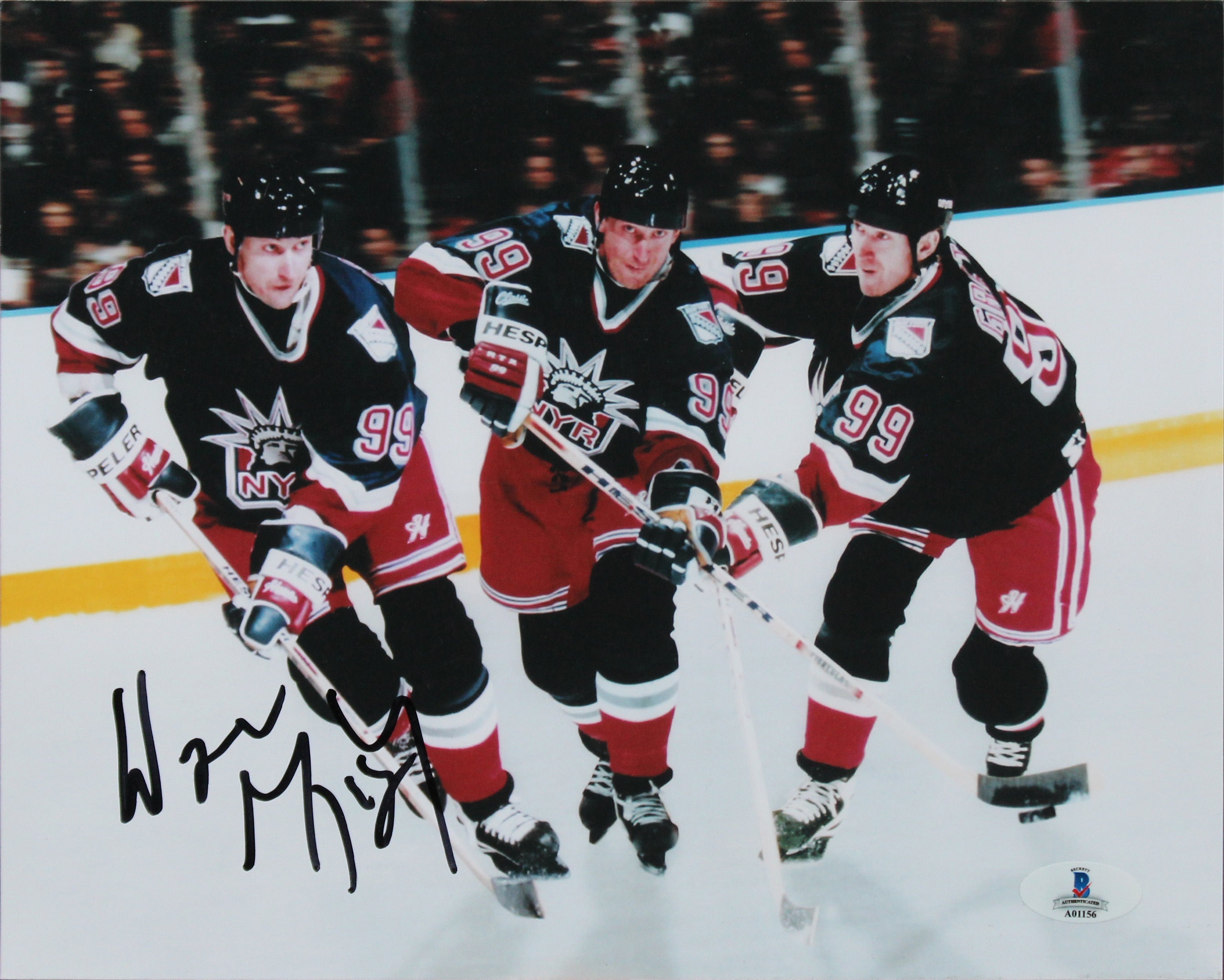 Rangers Wayne Gretzky Authentic Signed 8x10 Photo Autographed BAS #A01156