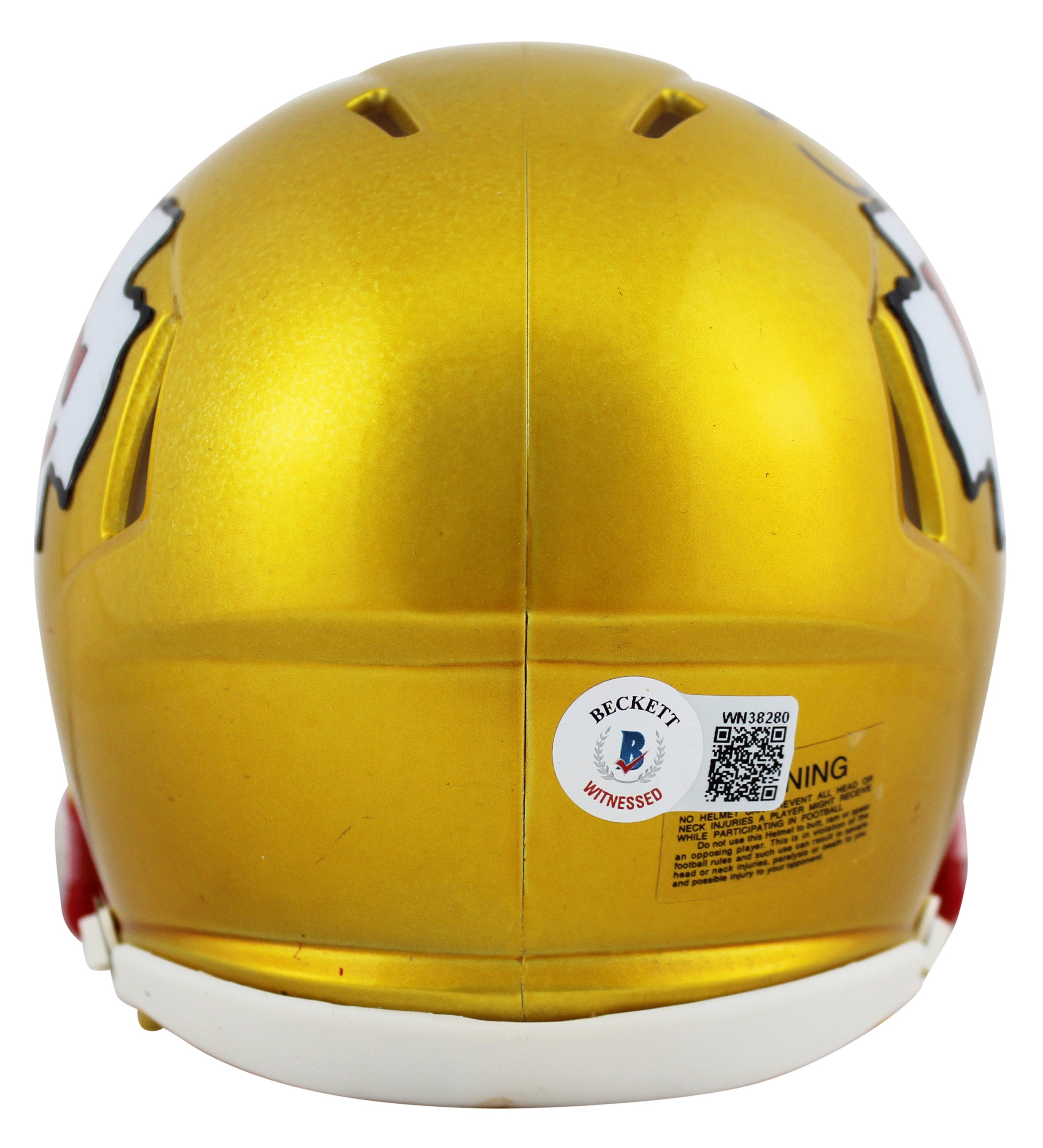 Chiefs Tyreek Hill Authentic Signed Flash Speed Mini Helmet BAS Witnessed