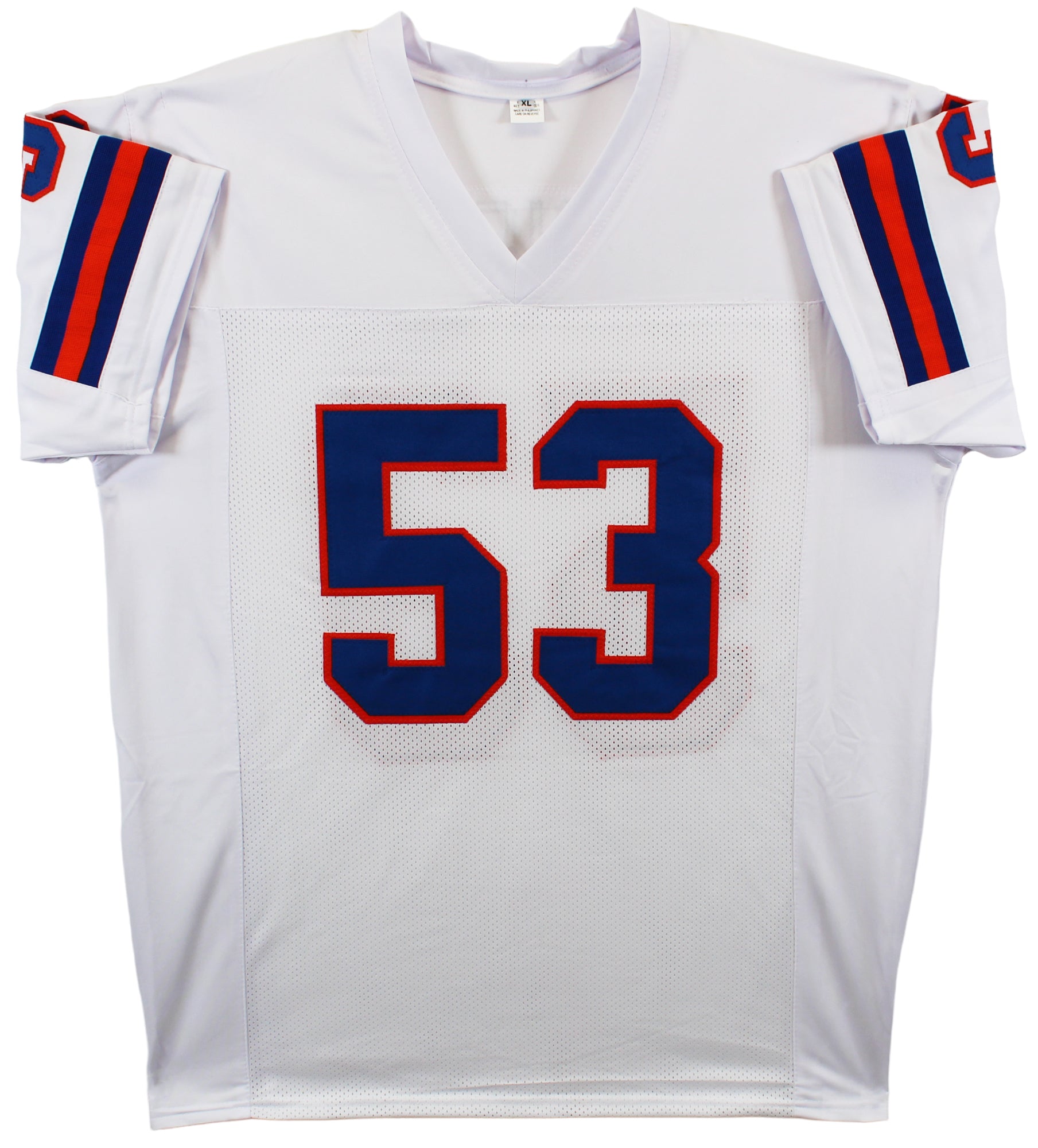 Randy Gradishar Authentic Signed White Throwback Pro Style Jersey BAS Witnessed