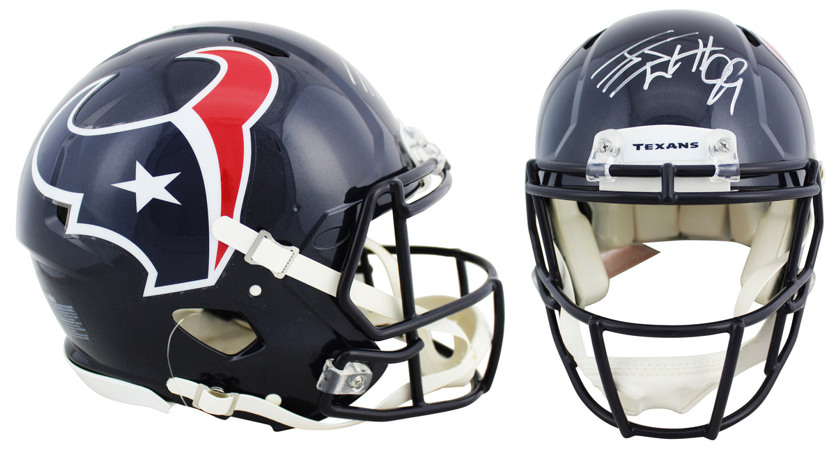 Texans J.J. Watt Authentic Signed Authentic Proline F/S Speed Helmet JSA Witness