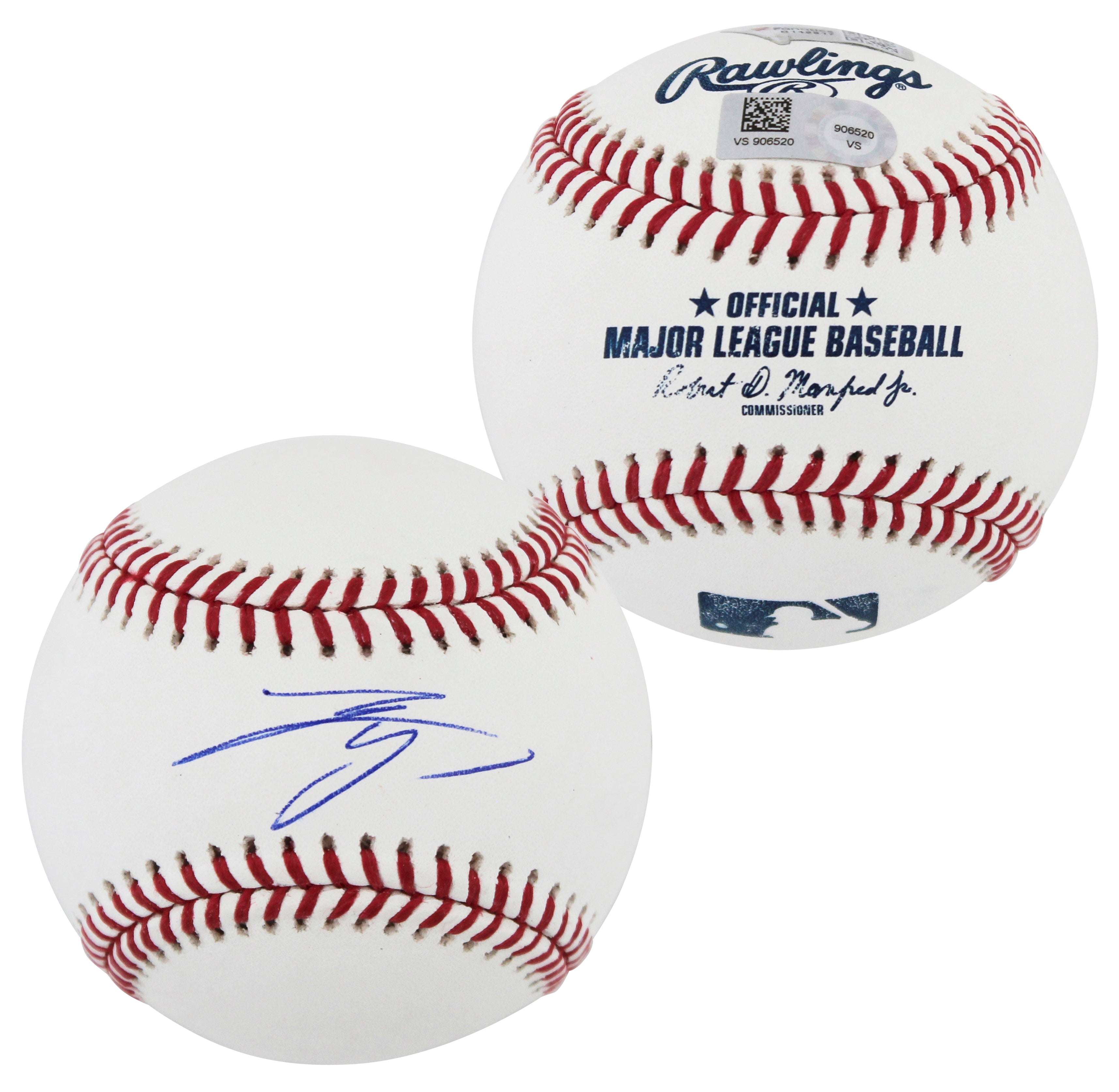 Dodgers Shohei Ohtani Authentic Signed Oml Baseball Fanatics #B149817