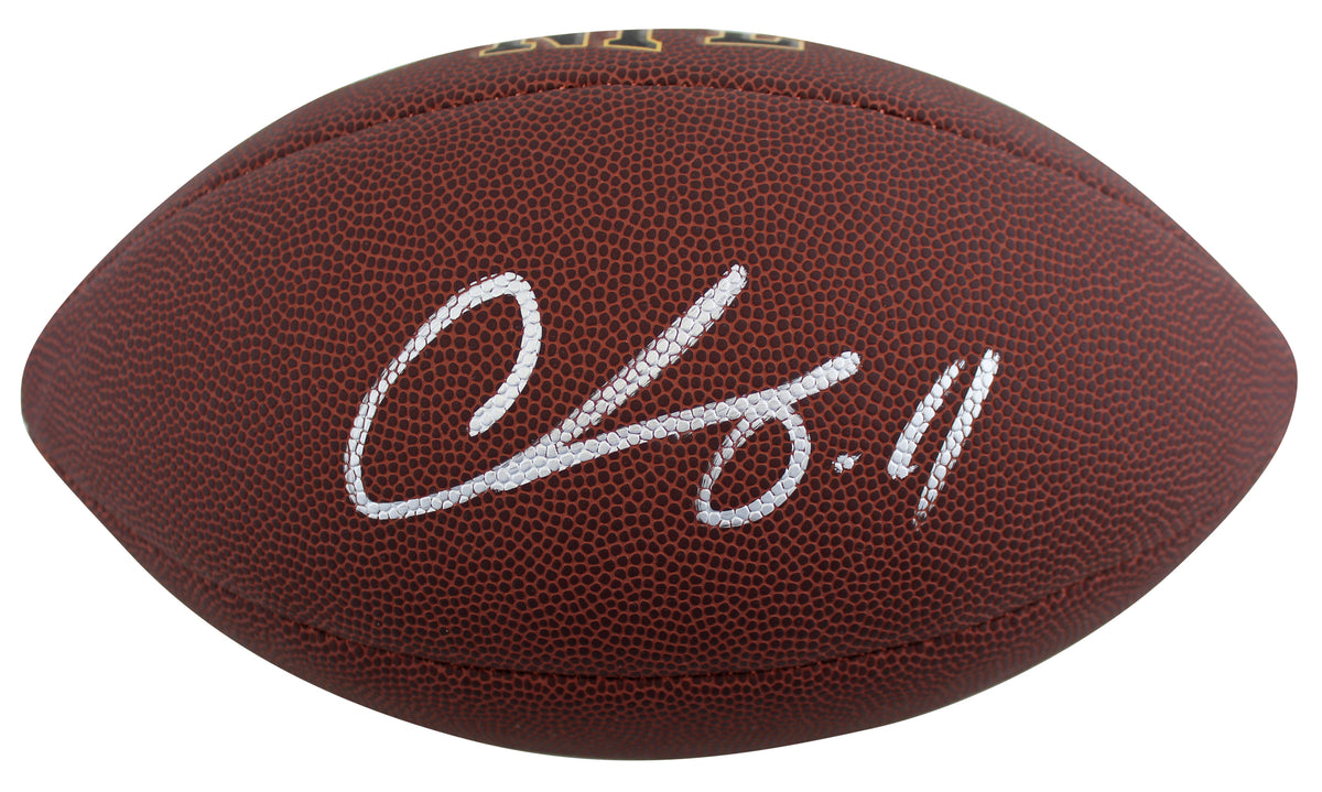 Steelers Chase Claypool Authentic Signed Super Grip Nfl Football BAS Witnessed