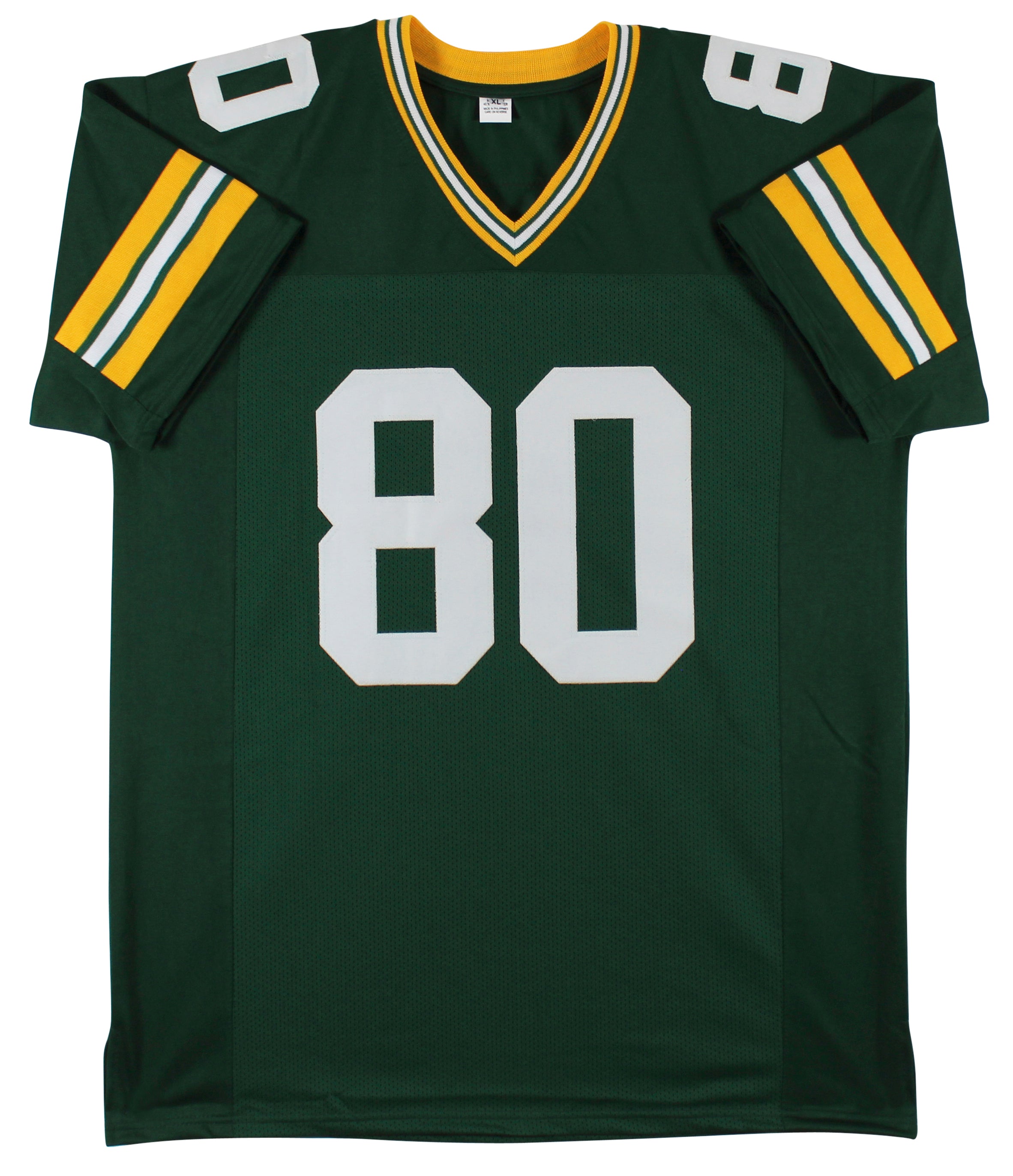 Donald Driver Authentic Signed Green Pro Style Jersey BAS Witnessed
