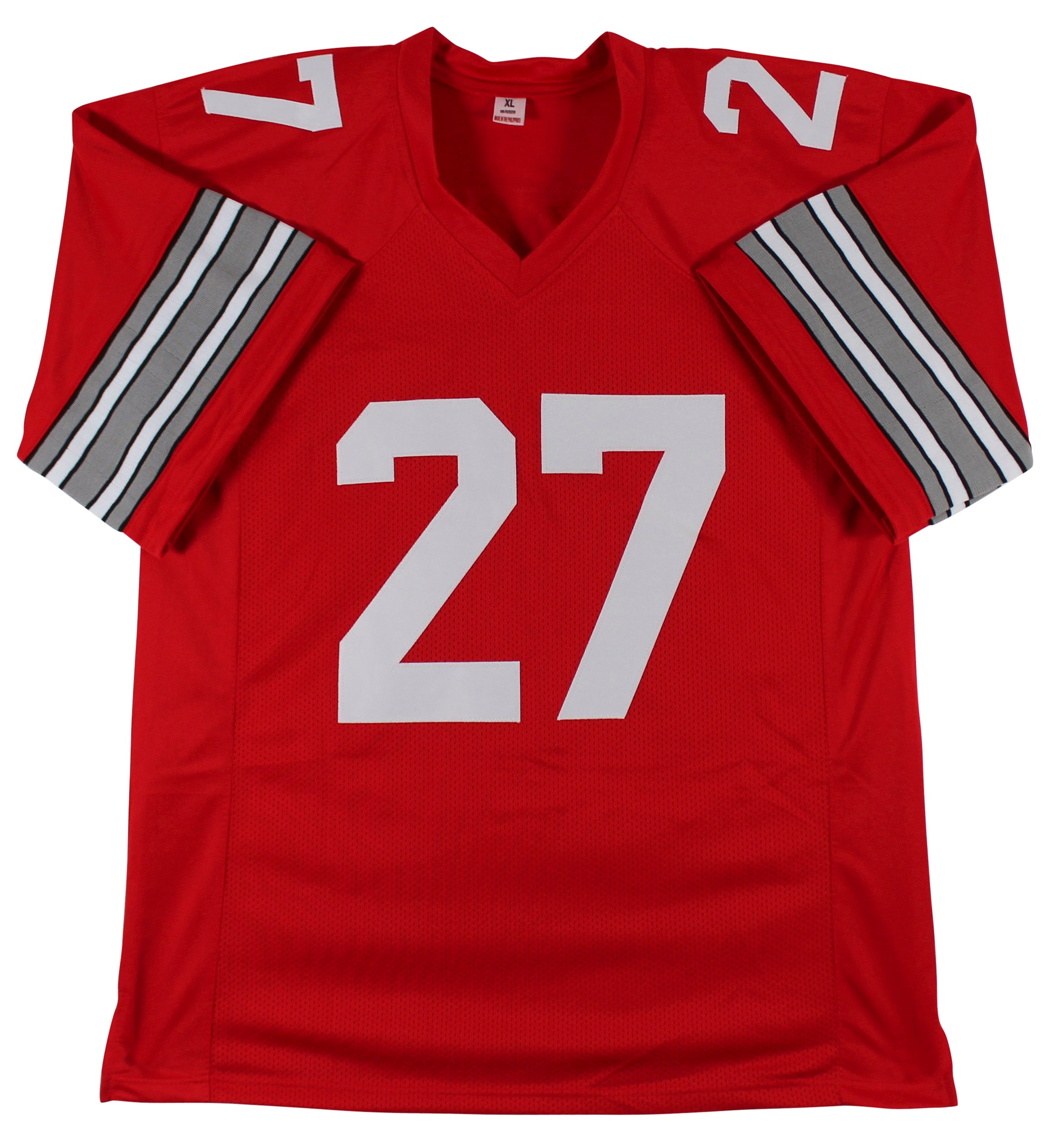 Ohio State Eddie George Authentic Signed Red Pro Style Jersey BAS Wit #W495902