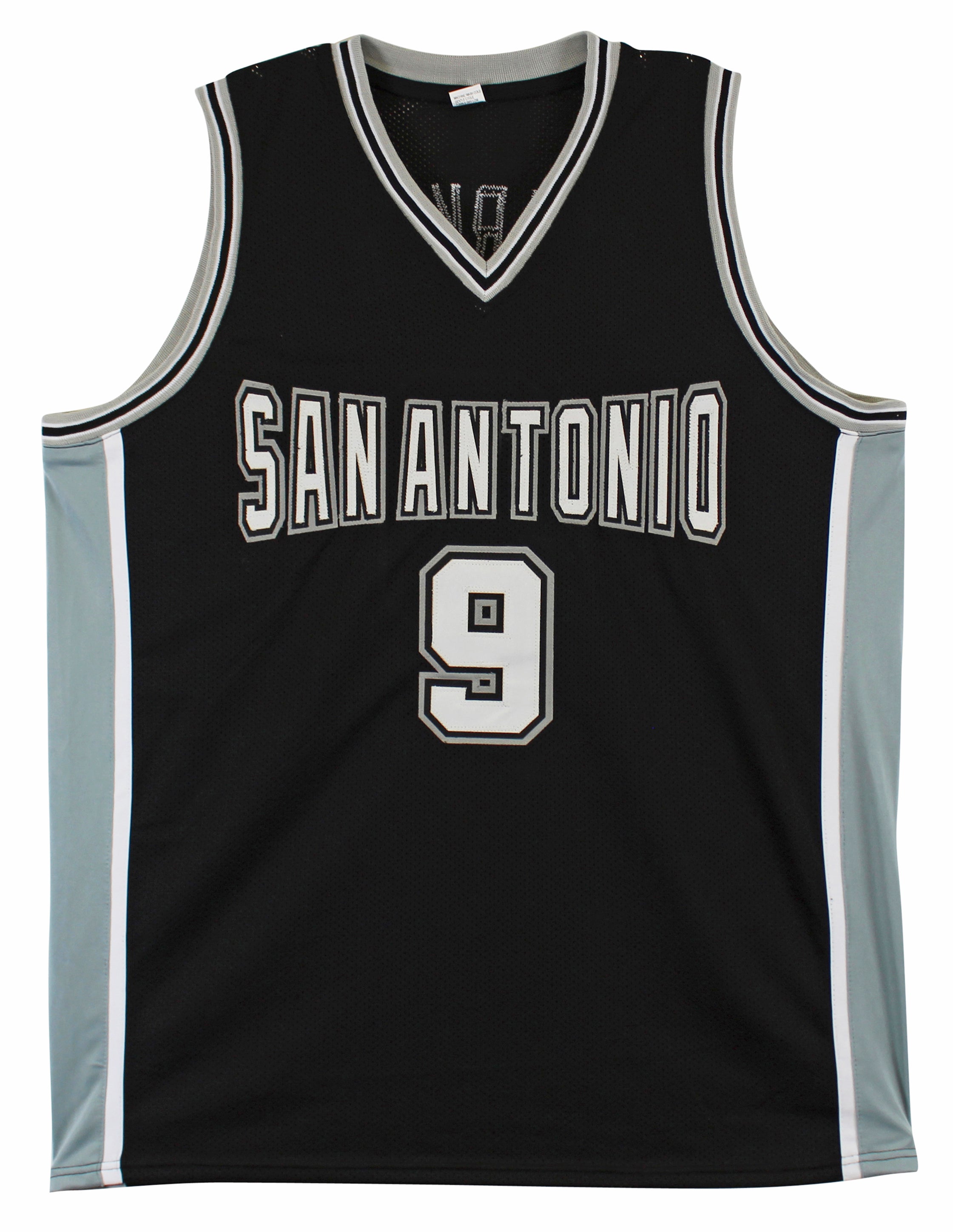 Tony Parker Authentic Signed Black Pro Style Jersey Autographed BAS Witnessed