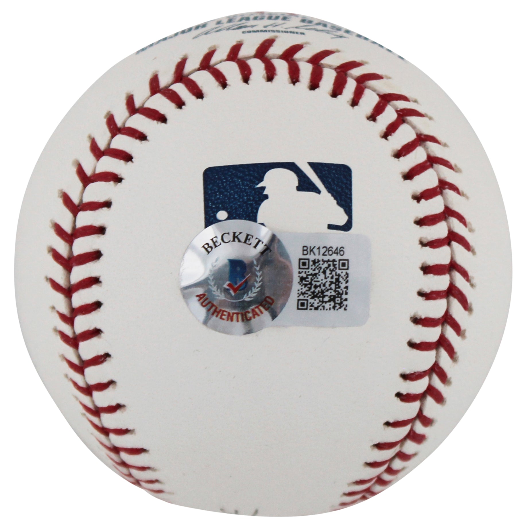 Angels Justin Upton Authentic Signed Oml Baseball BAS #BK12646