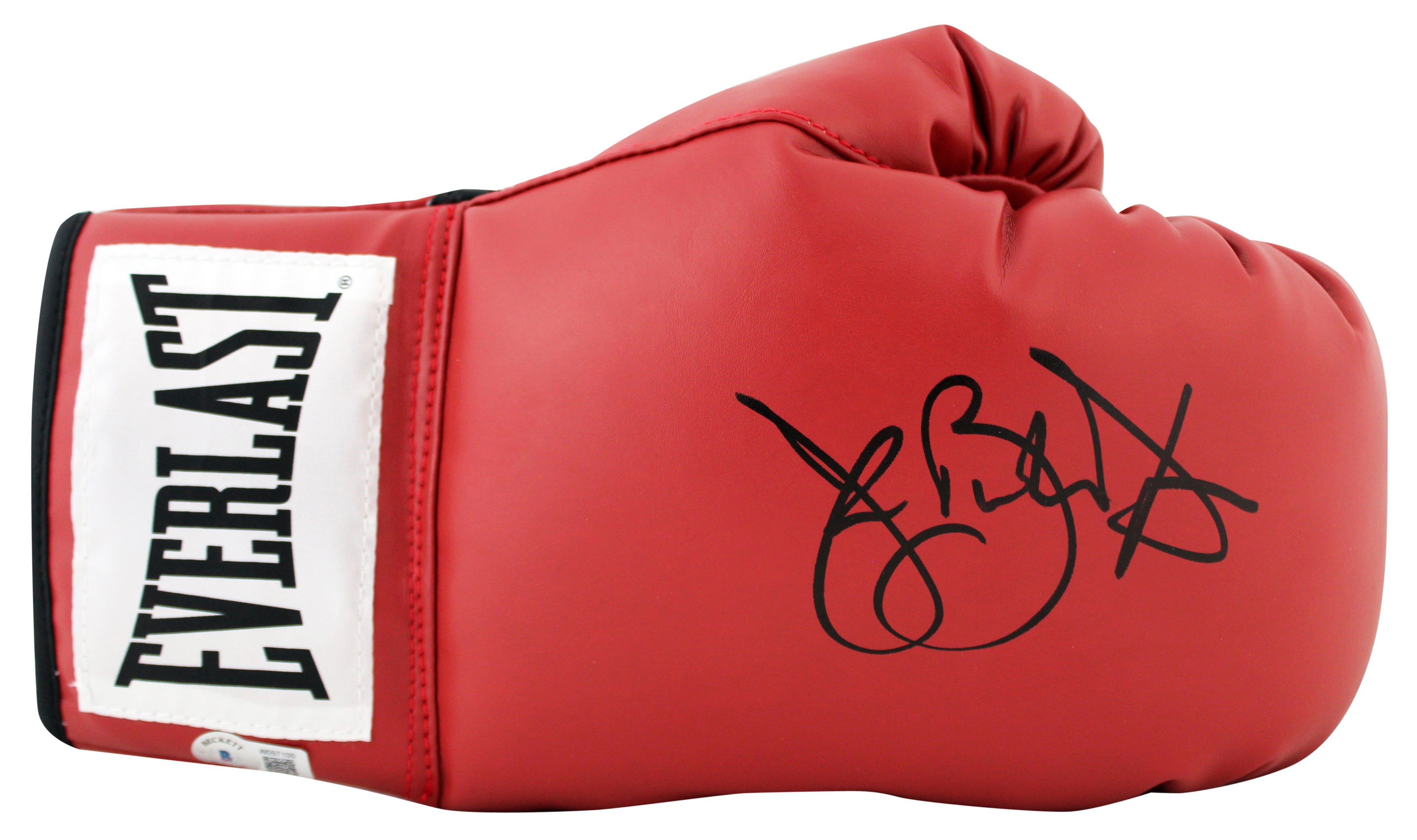 Buster Douglas Authentic Signed Red Right Hand Everlast Boxing Glove BAS Witness