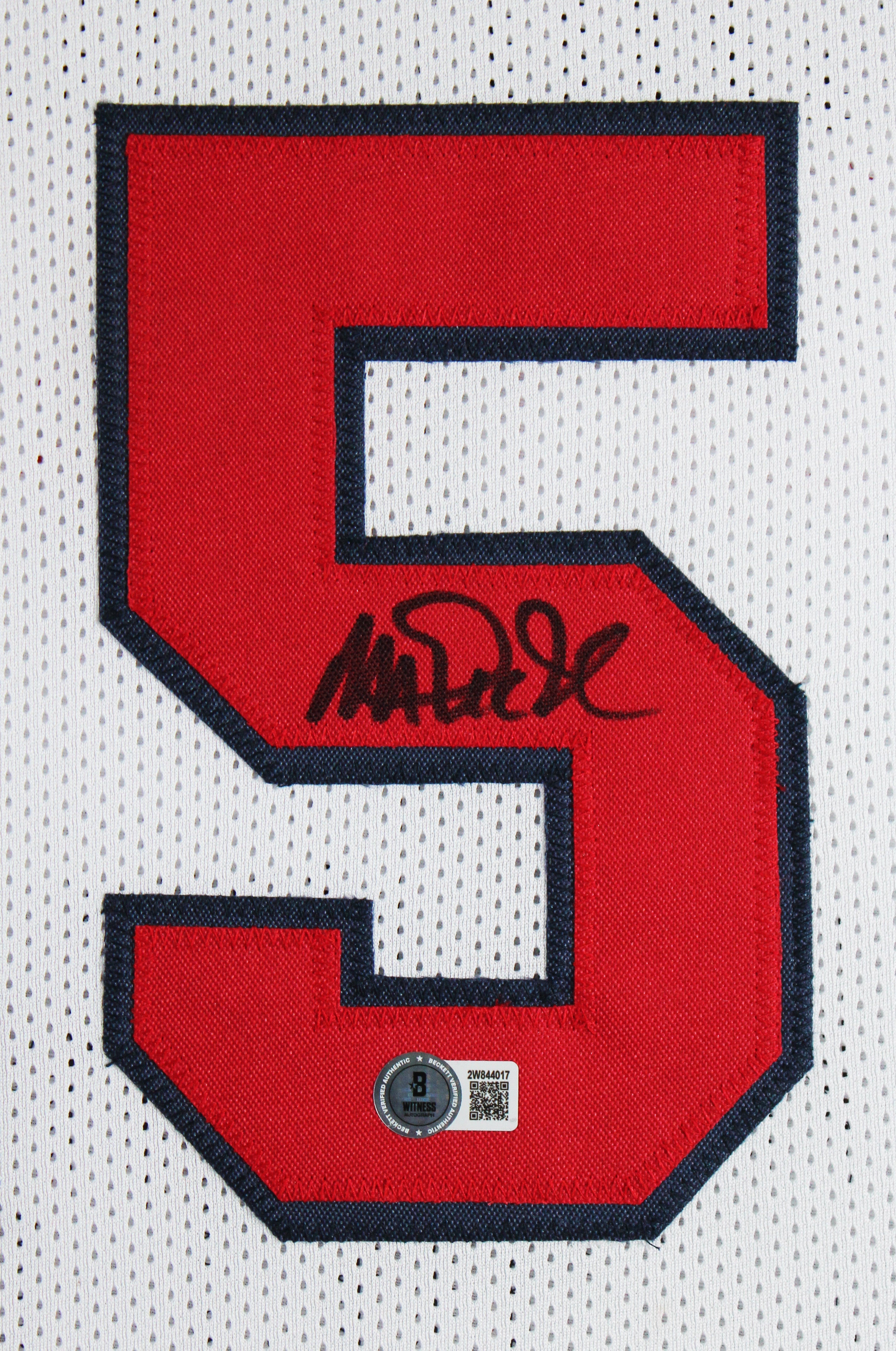 Magic Johnson Team USA Authentic Signed White Pro Style Framed Jersey BAS Wit