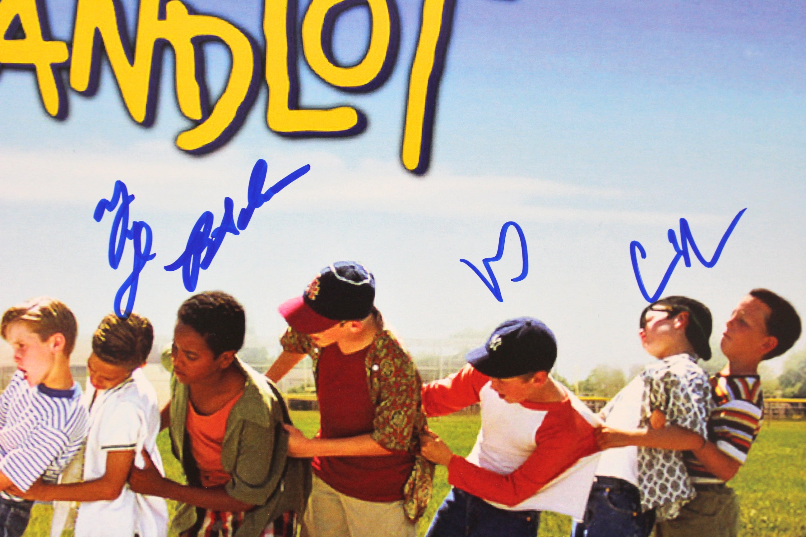 The Sandlot (6) Guiry, Leopardi, Adams +3 Signed 12x18 Photo BAS Witnessed 1