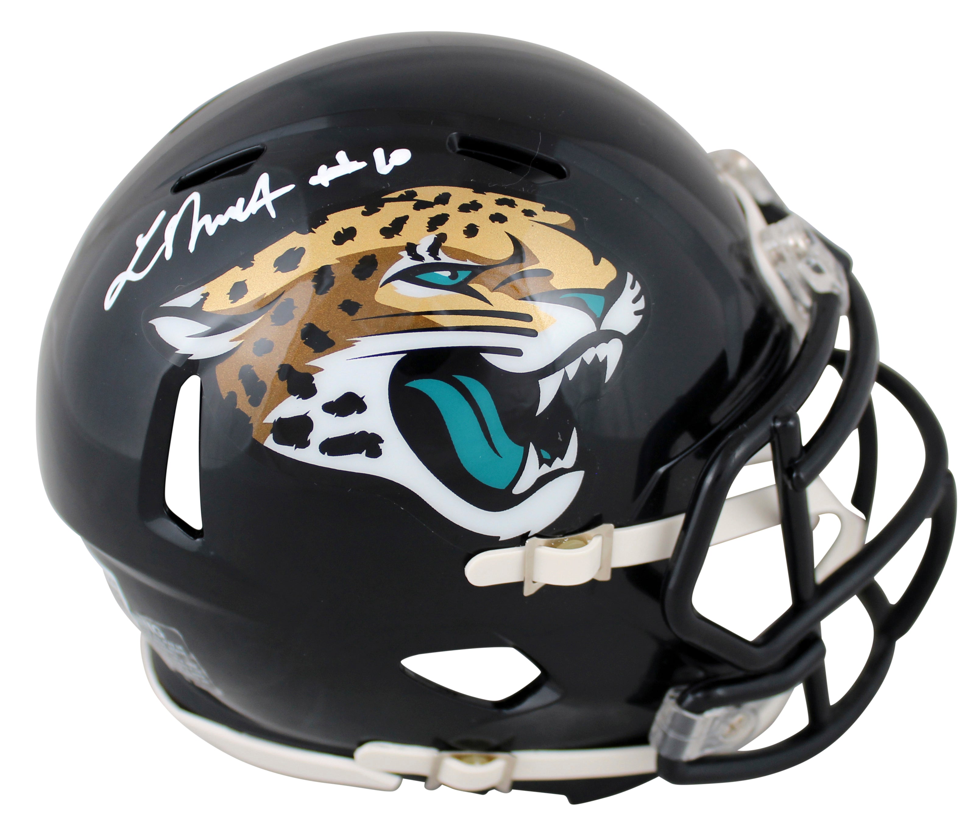 Jaguars Laviska Shenault Jr. Authentic Signed Speed Mini Helmet BAS Witnessed