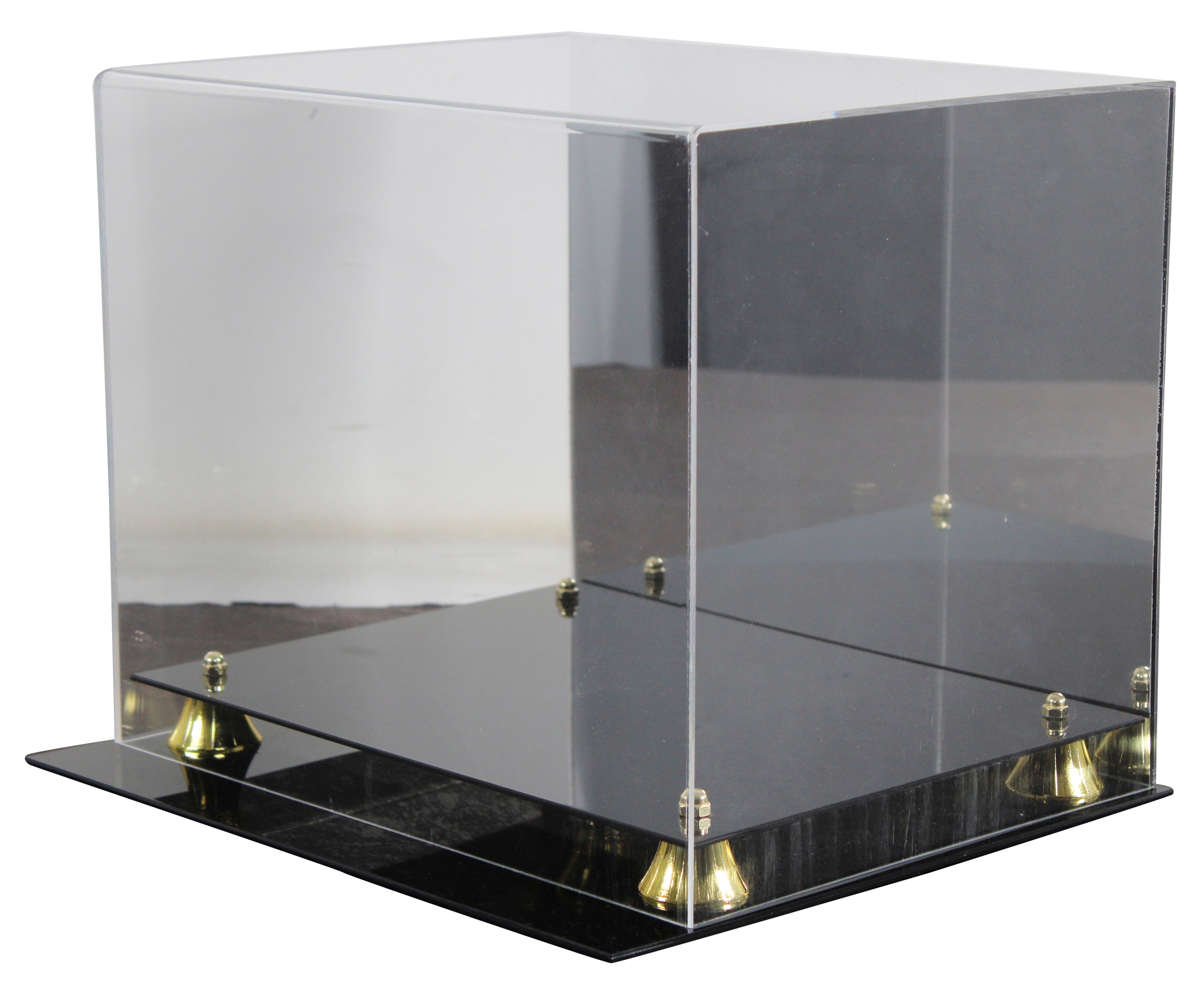 Deluxe Acrylic Football Helmet Mirrored Back Display Case