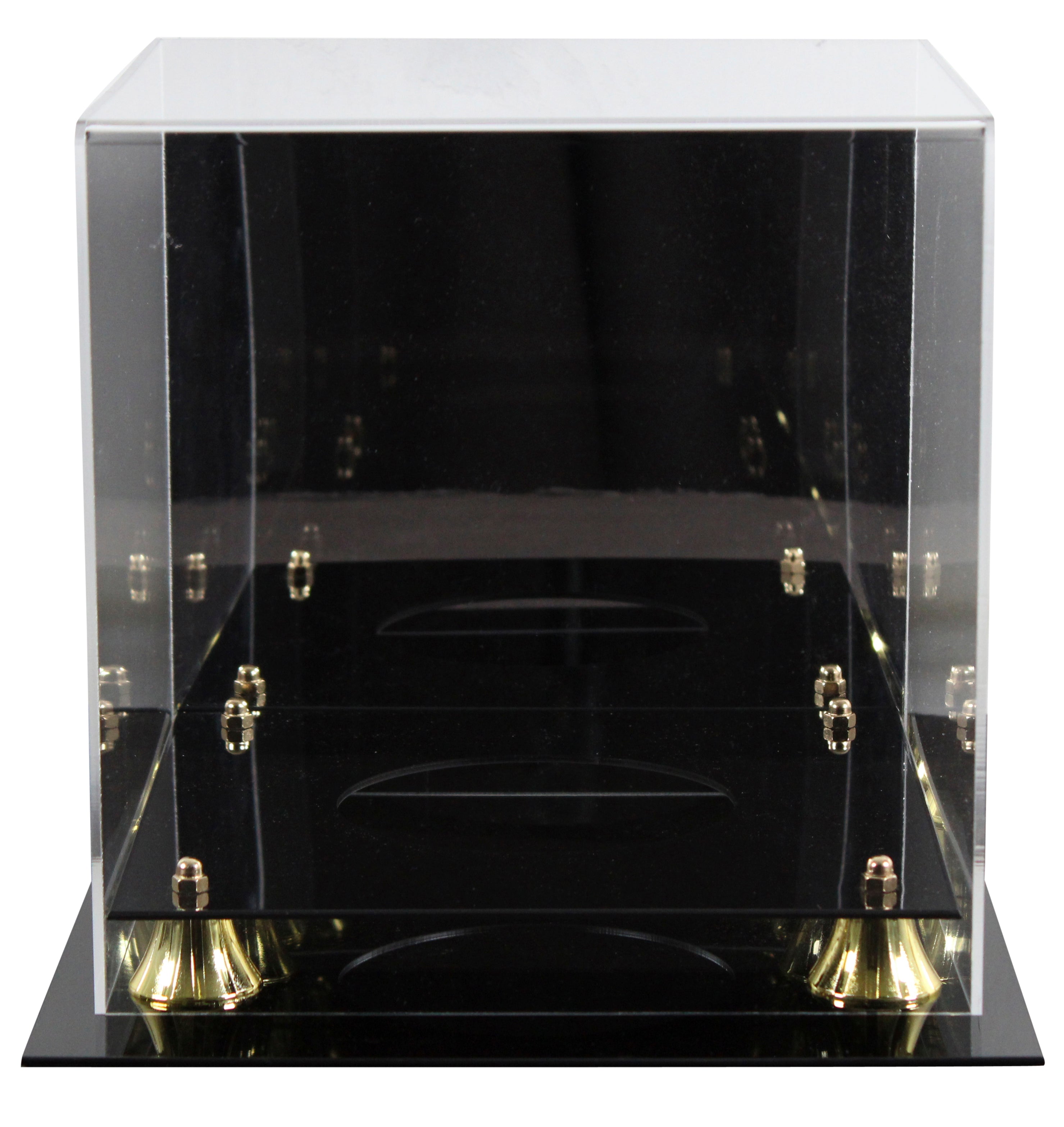 Deluxe Acrylic Basketball Mirrored Back Display Case