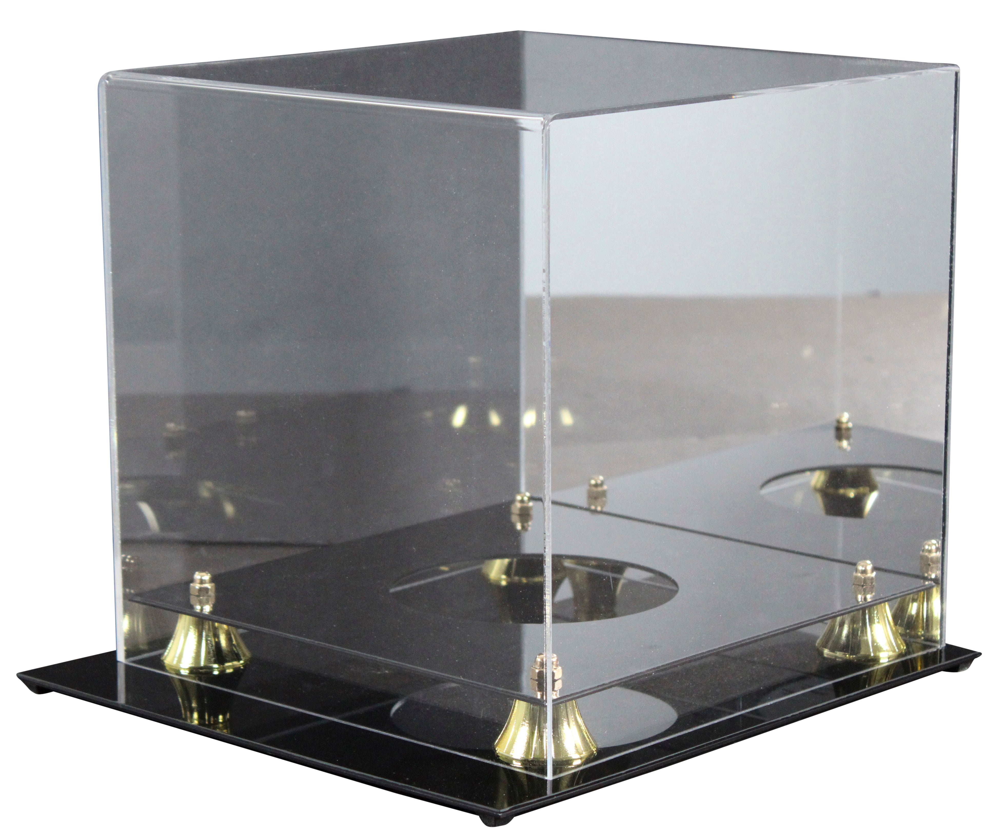 Deluxe Acrylic Basketball Mirrored Back Display Case