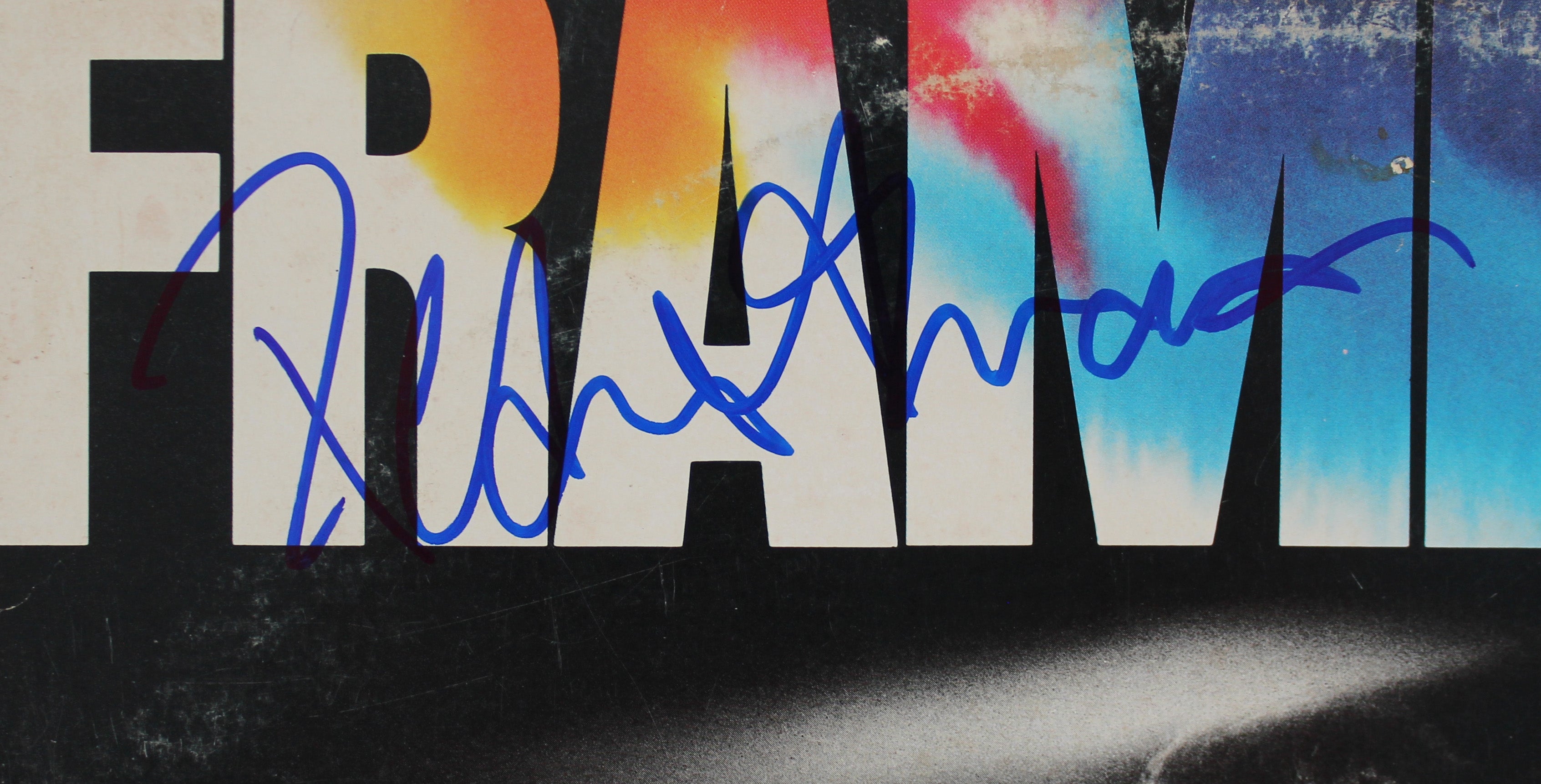 Peter Frampton Authentic Signed Self Titled Album Cover Autographed BAS #BF88130