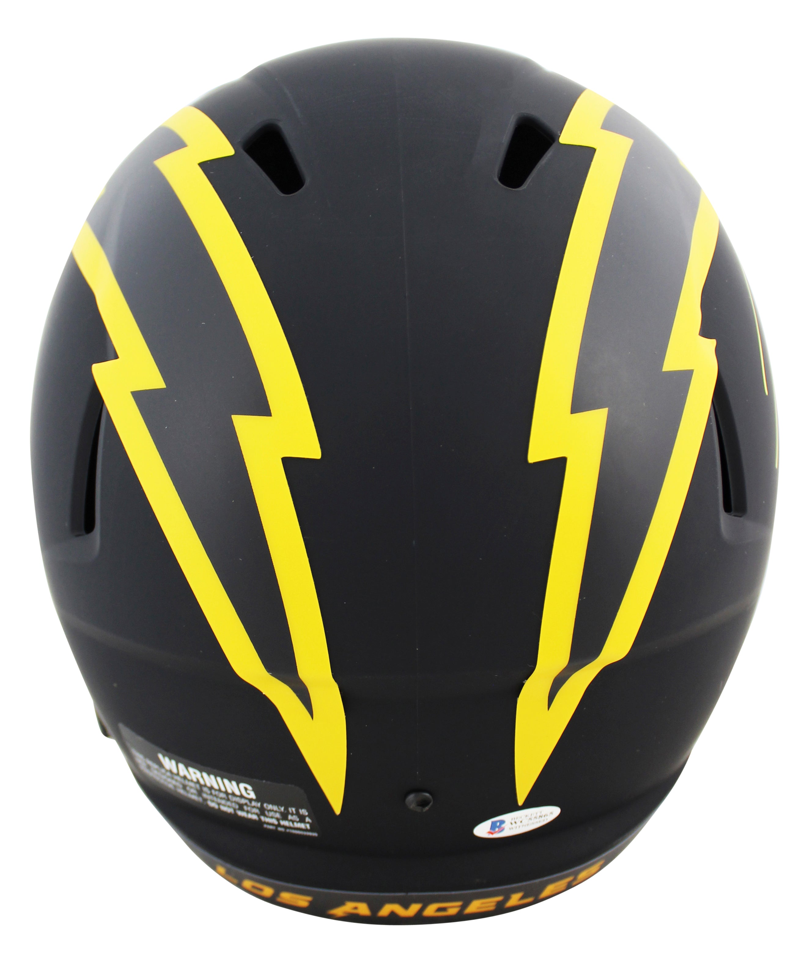 Chargers Joey Bosa Authentic Signed Eclipse Full Size Speed Rep Helmet BAS Wit