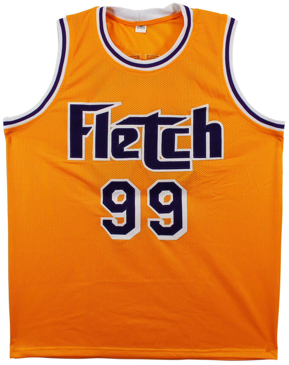 Chevy Chase Fletch Authentic Signed Yellow Pro Style Jersey BAS Witness #WM90932