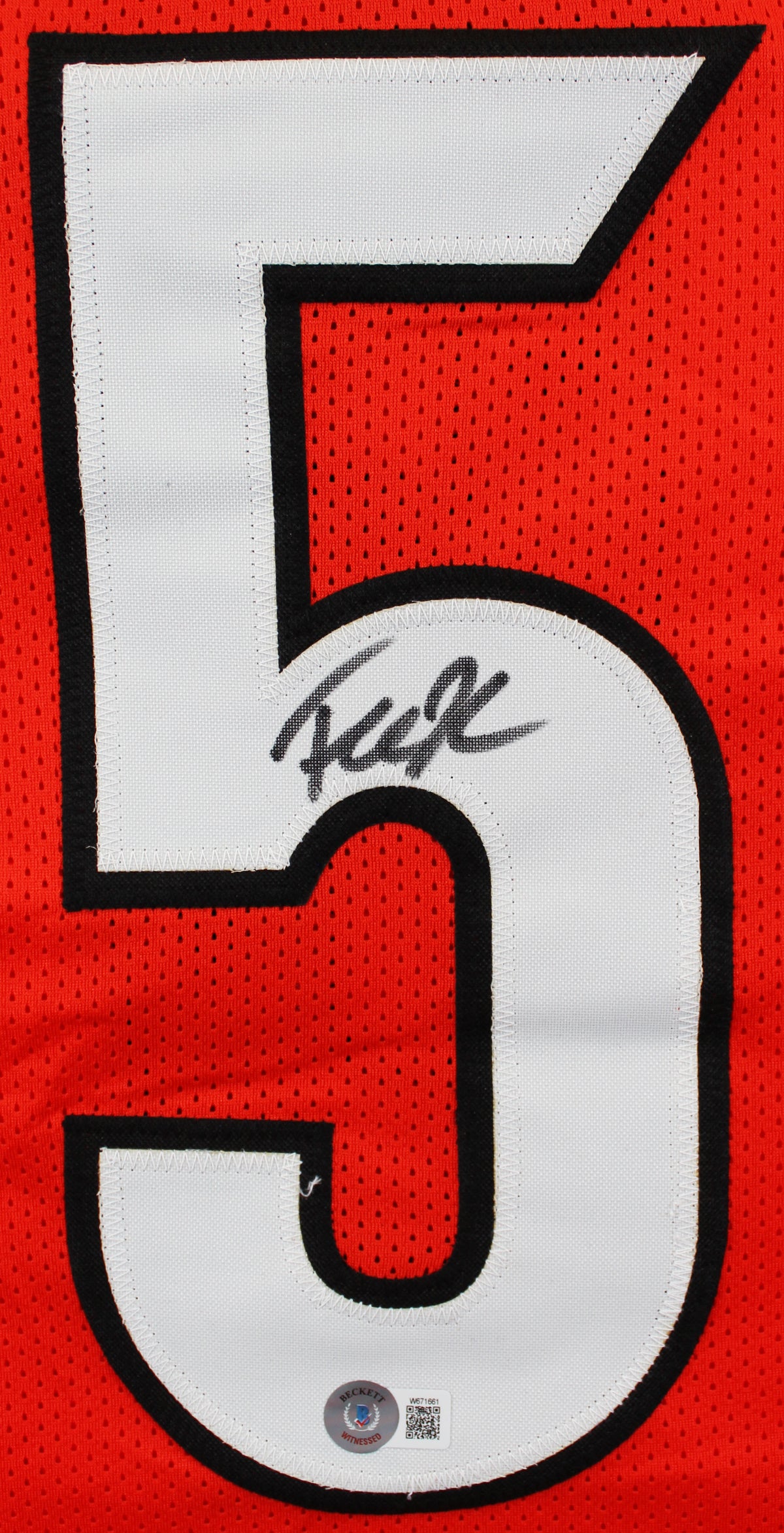 Tee Higgins Authentic Signed Orange Pro Style Framed Jersey BAS Witnessed