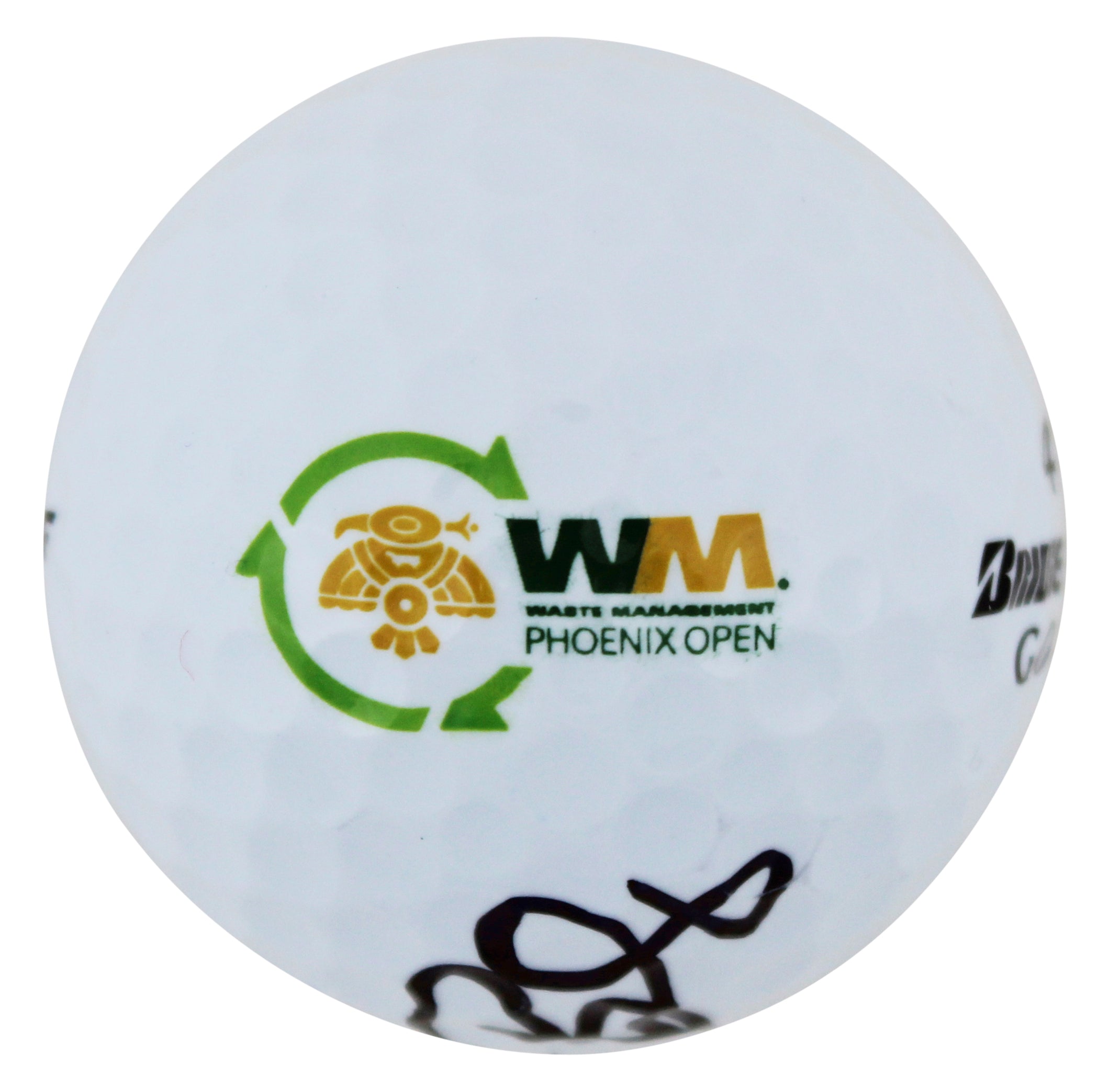 Keegan Bradley Signed WM Open Logo Bridgestone Golf Ball BAS #AC33586