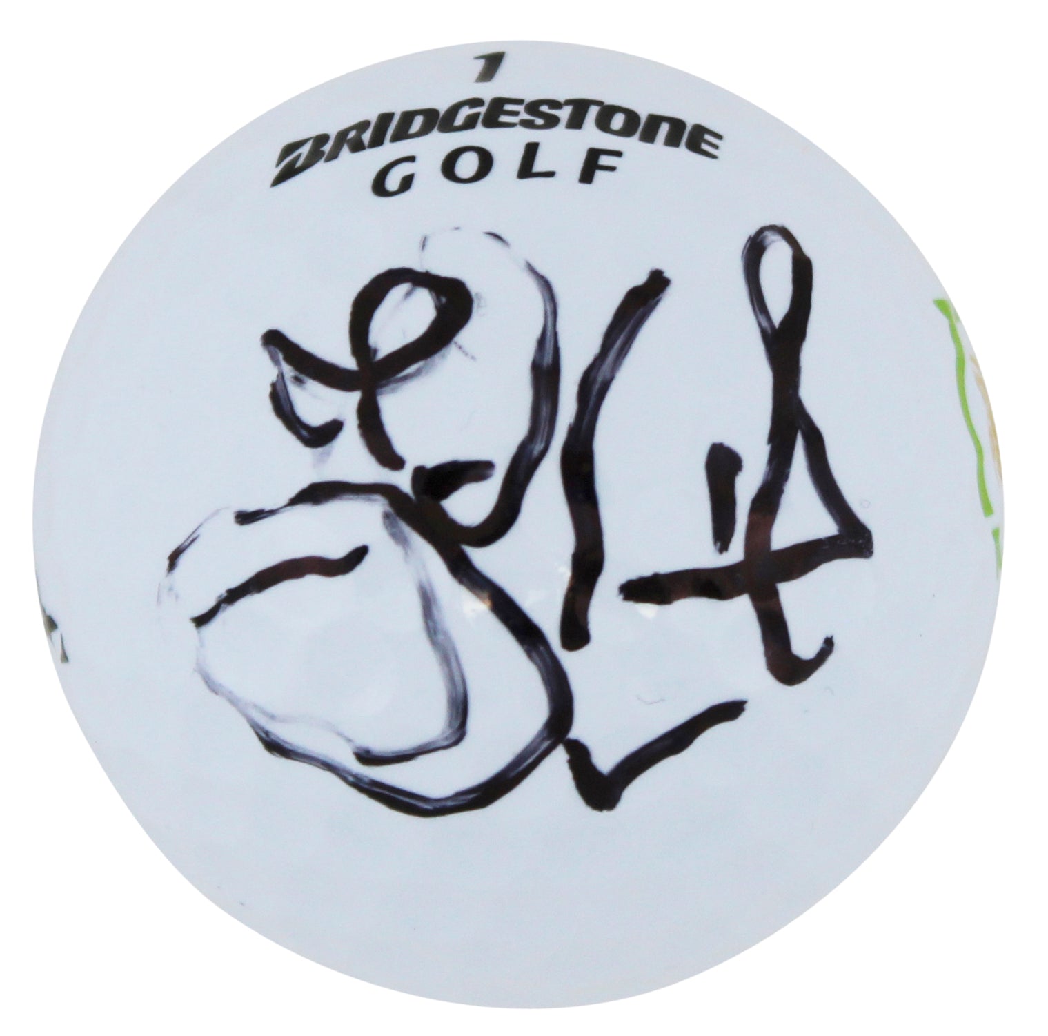 Jesper Parnavik Authentic Signed WM Open Logo Bridgestone Golf Ball BAS #AC33595