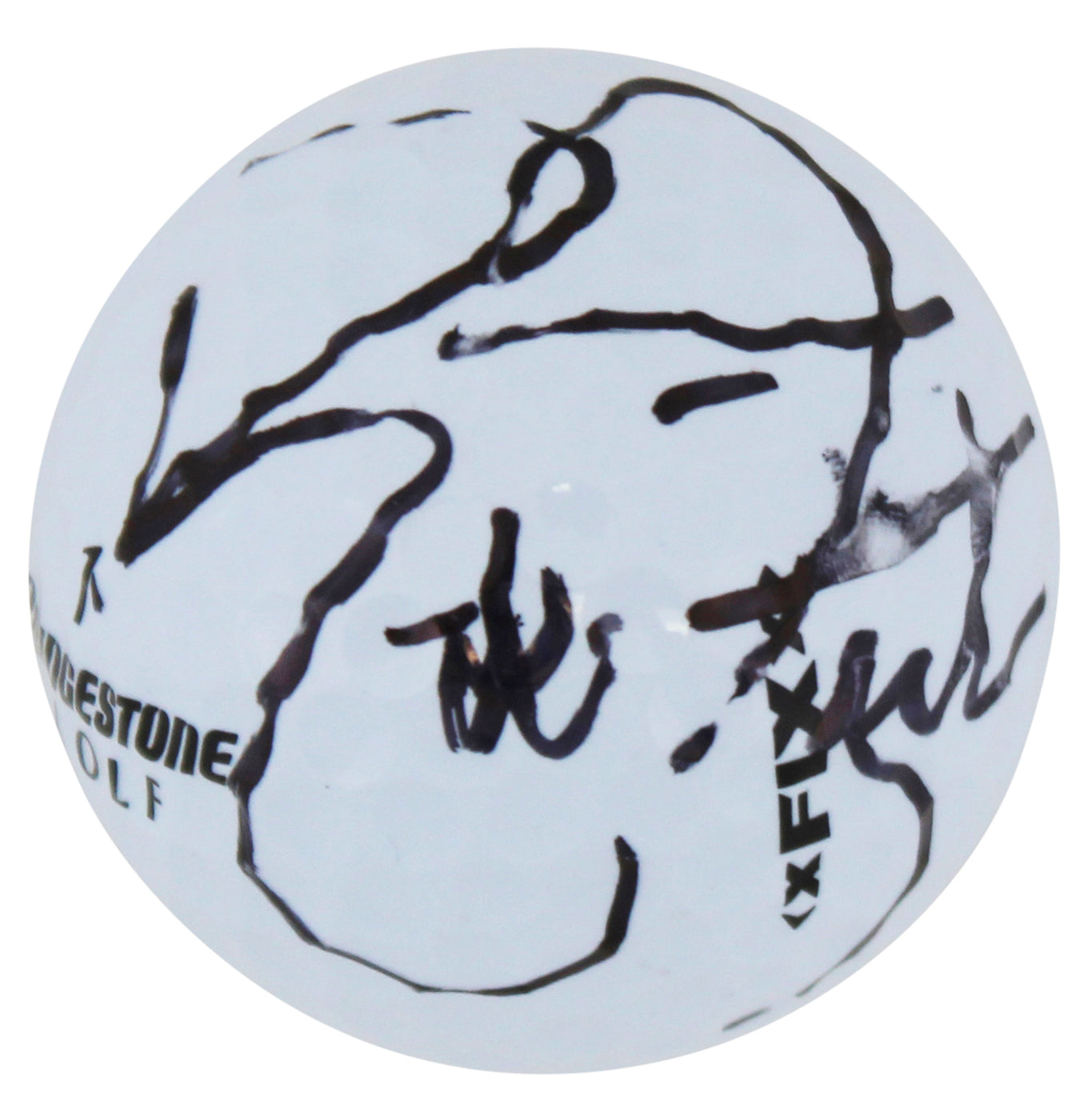 Rickie Fowler Authentic Signed WM Open Logo Bridgestone Golf Ball BAS #AC33597