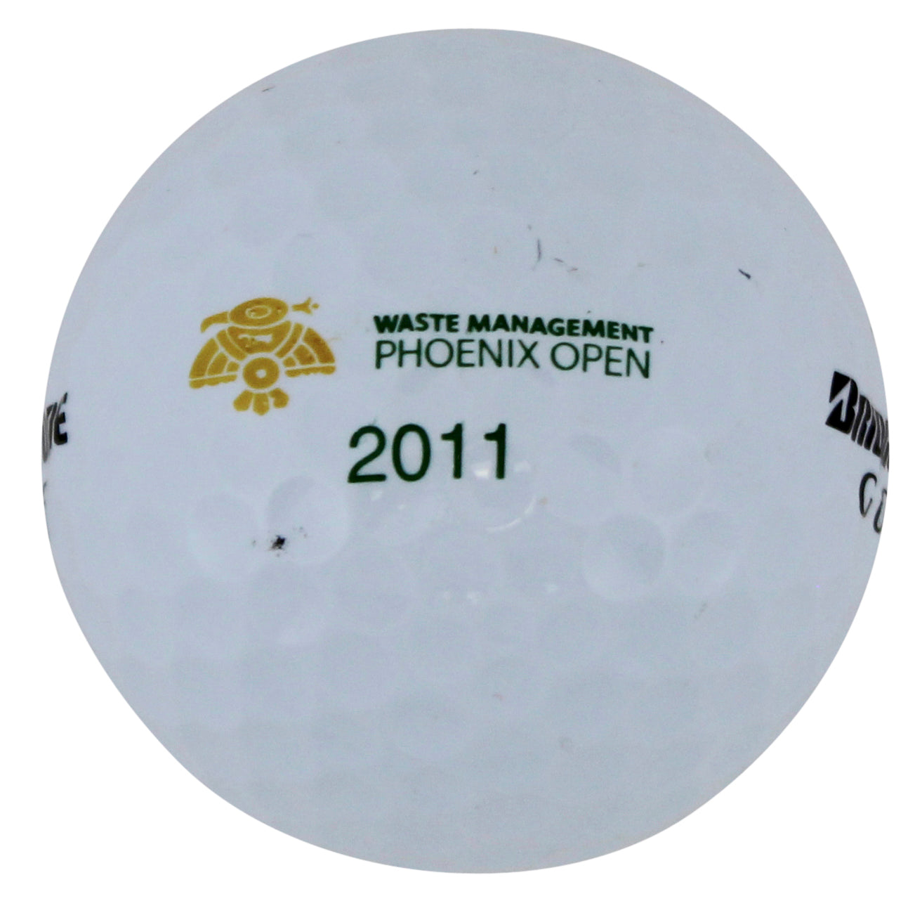 Aaron Baddley Signed Bridgestone WM Open Logo Golf Ball BAS #AC33601