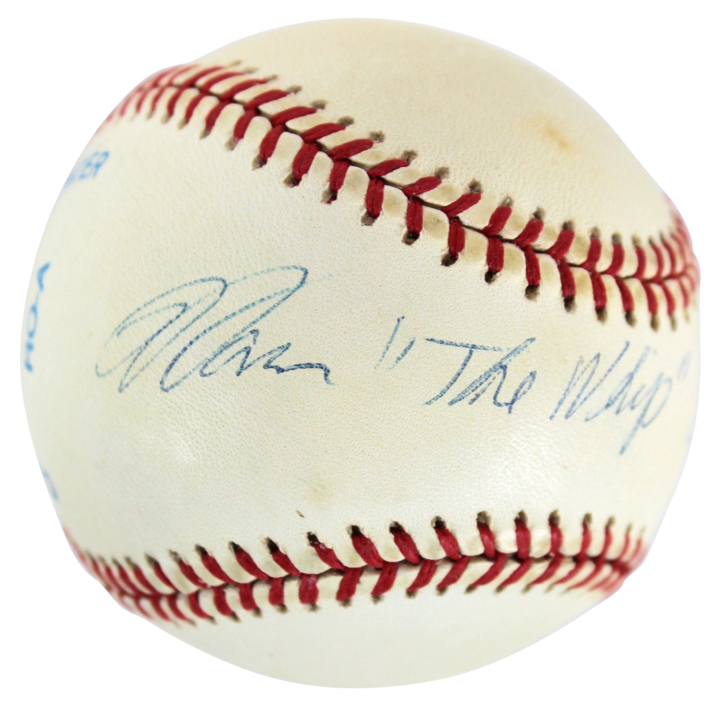 Warren "The Whip" Buffett Authentic Signed Bobby Brown Oal Baseball BAS #A88321