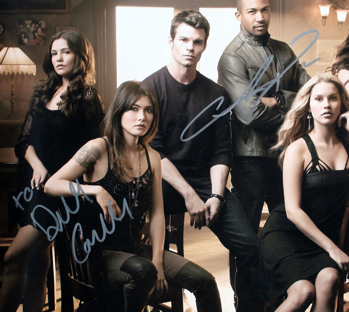 The Originals (3) Pipes, Davis & Campbell Signed 12x18 Photo BAS #AA03494