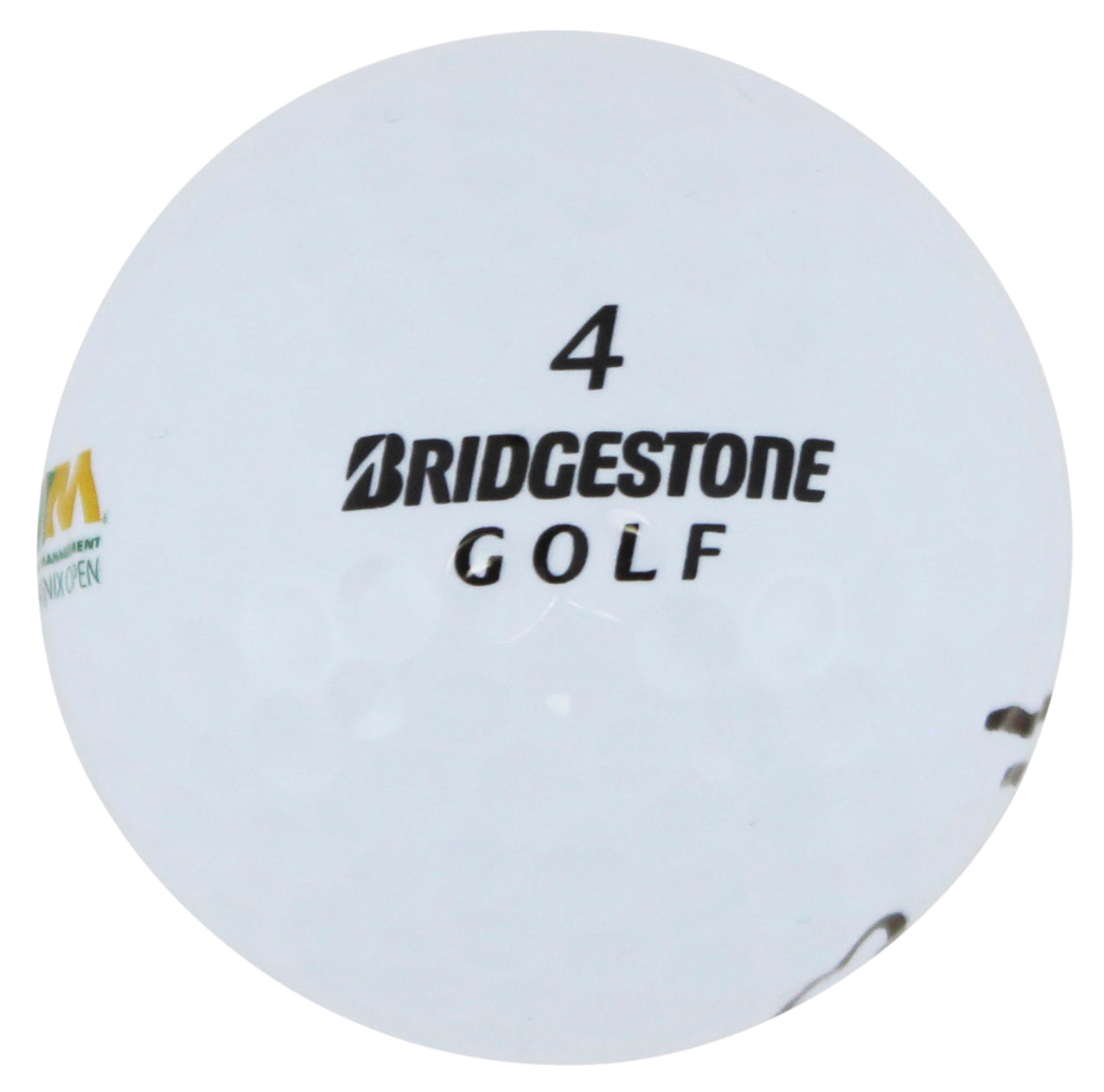 Bill Haas Authentic Signed Bridgestone WM Open Logo Golf Ball BAS #AC33607