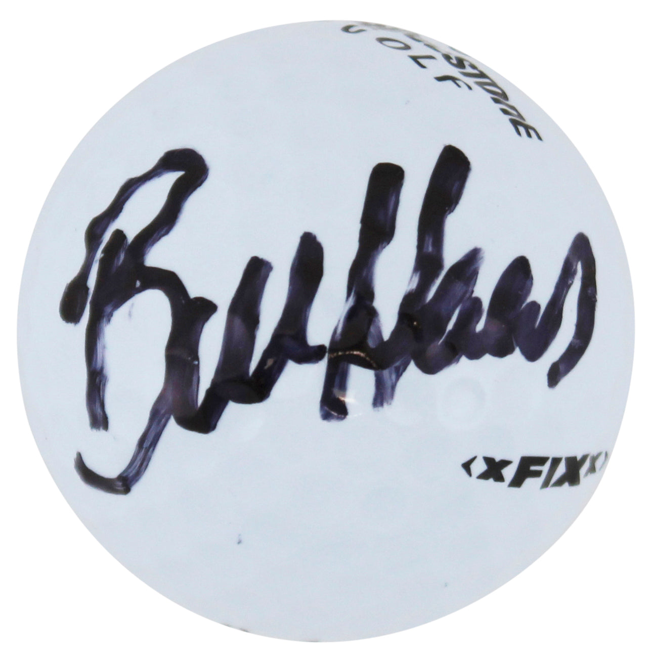Bill Haas Authentic Signed Bridgestone WM Open Logo Golf Ball BAS #AC33608