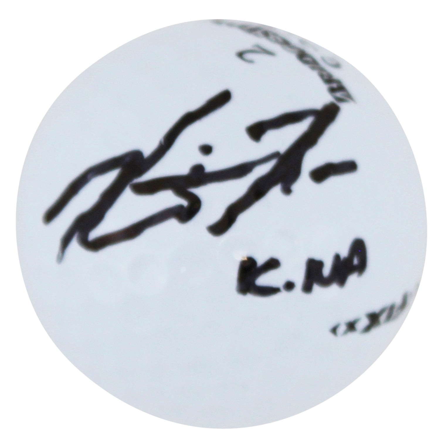 Kevin Na Authentic Signed Bridgestone WM Open Logo Golf Ball BAS #AC33610