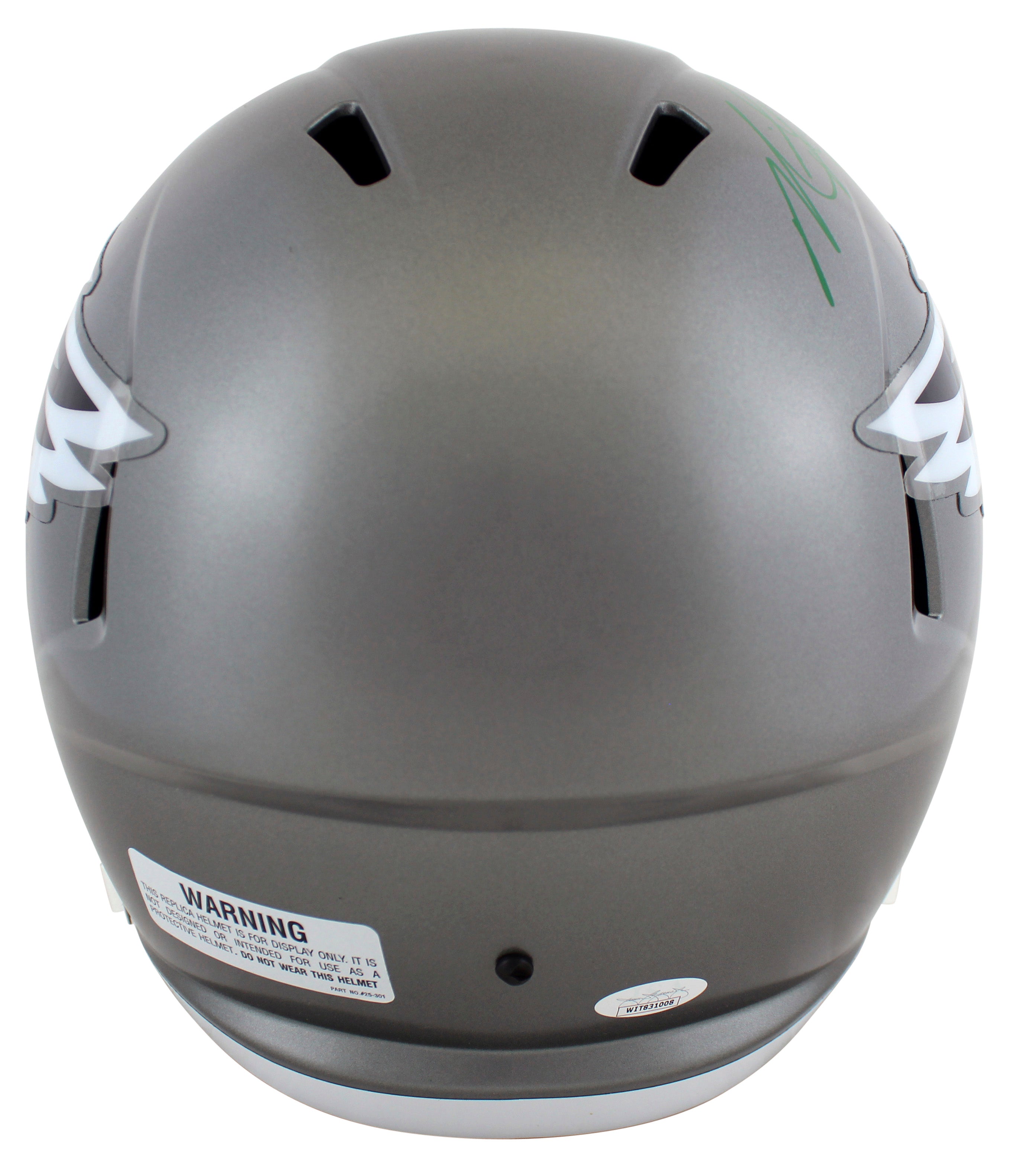 Eagles Michael Vick Authentic Signed Flash Full Size Speed Rep Helmet JSA Wit