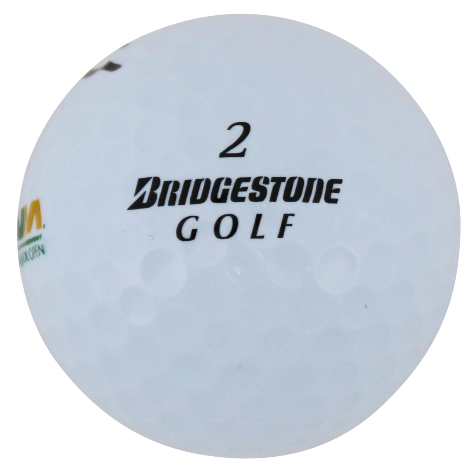 Dustin Johnson Authentic Signed Bridgestone WM Open Logo Golf Ball BAS #AC33613