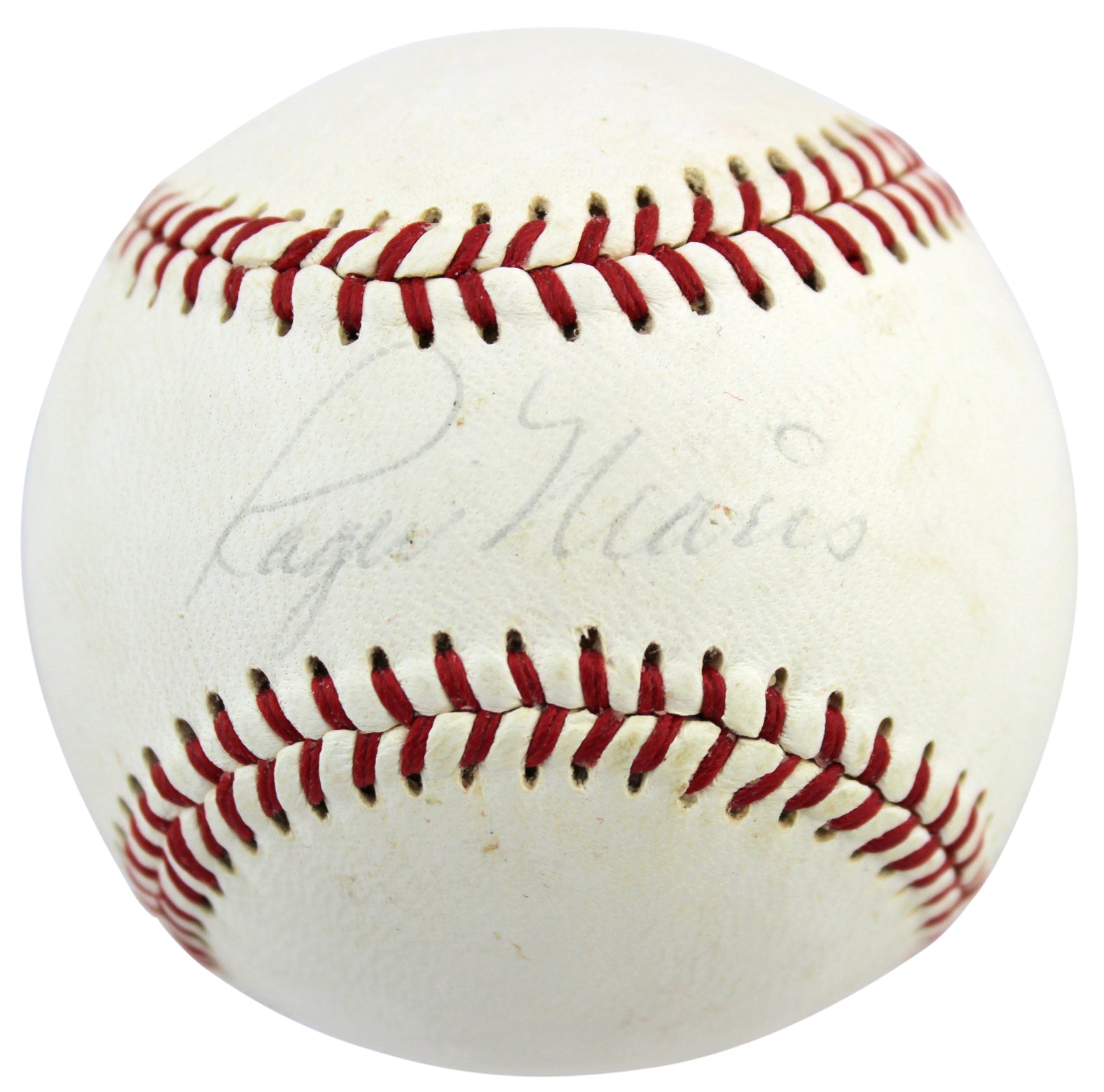 Yankees Roger Maris Authentic Signed Baseball Autographed PSA/DNA #AA07830