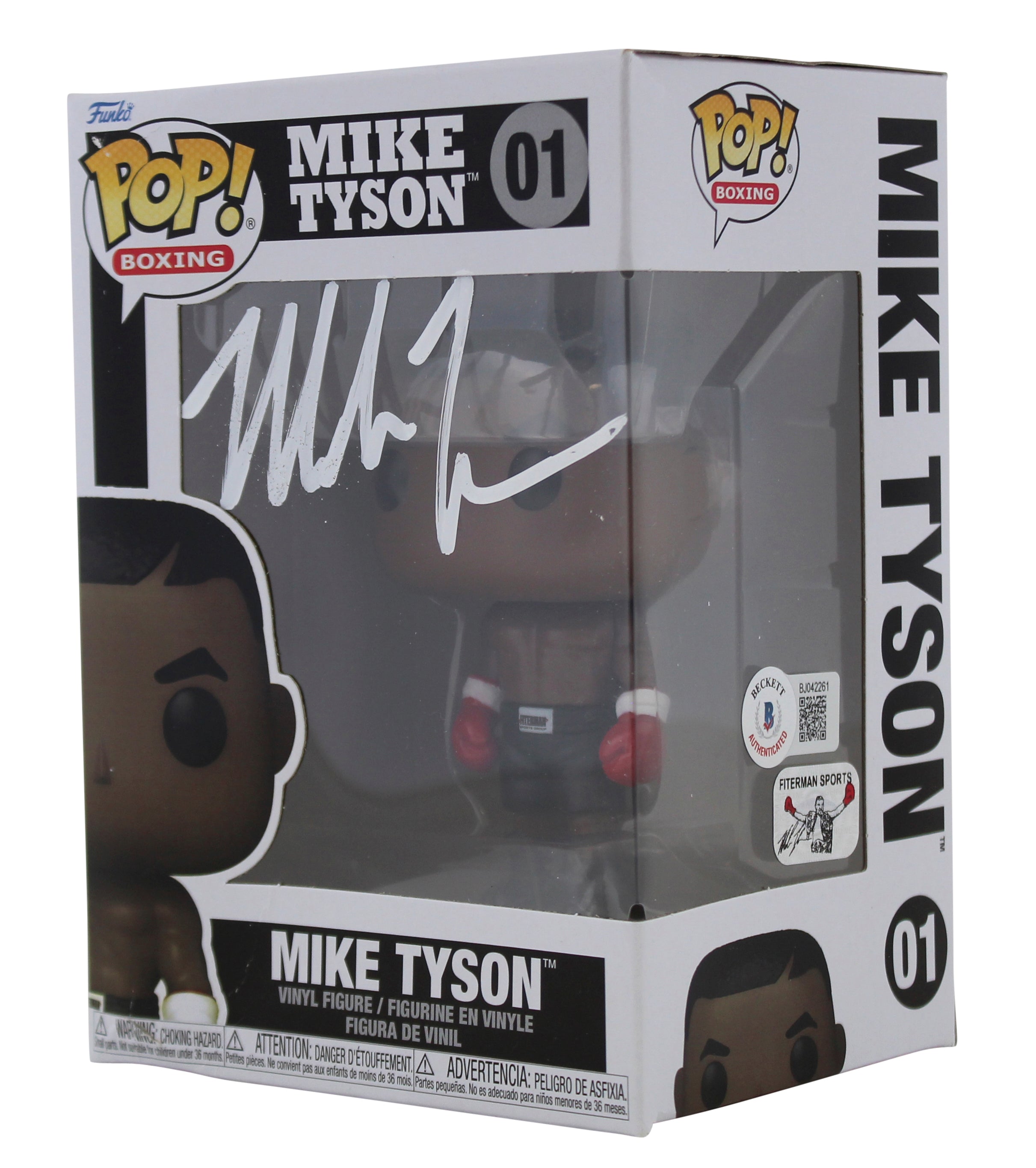 Mike Tyson Authentic Signed Funko Pop Vinyl Figure BAS #BJ042261