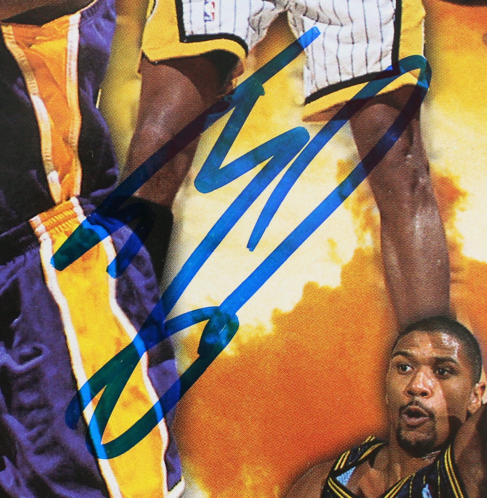 Lakers Shaquille O'Neal Signed 2000 NBA Finals Program BAS Witnessed #WX21545