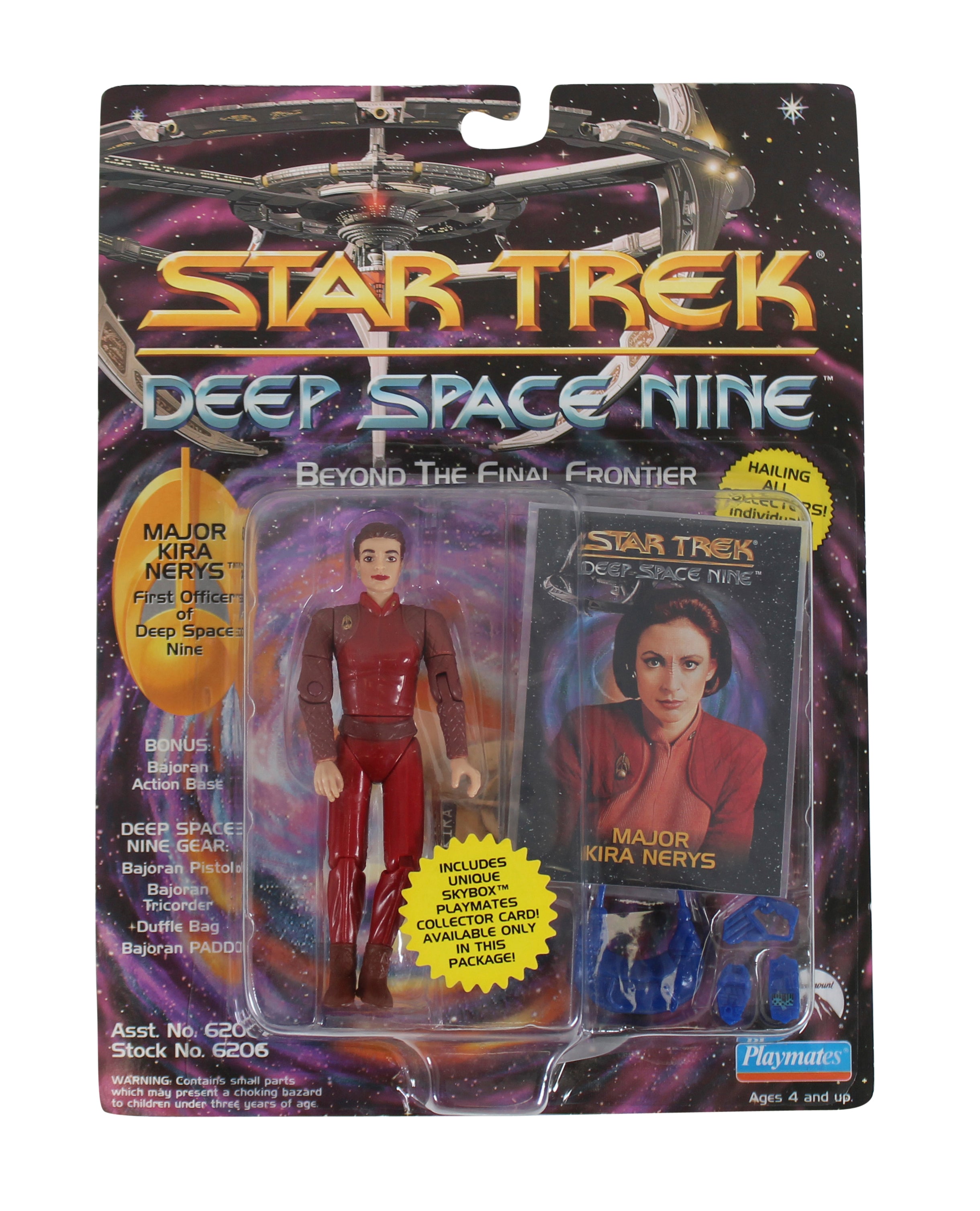 1993 Star Trek Deep Space Nine Playmates Action Figure Complete Set (9)