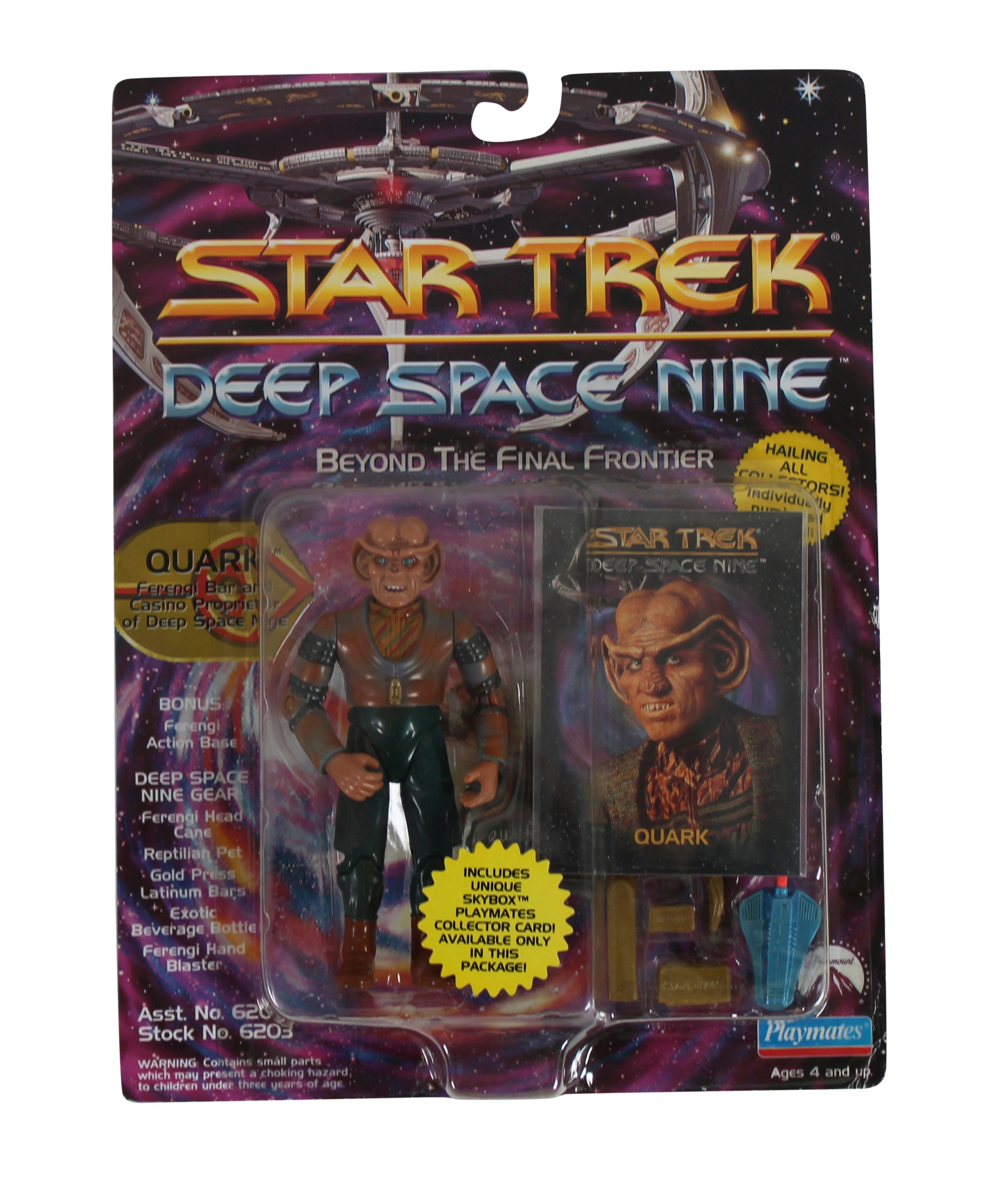 1993 Star Trek Deep Space Nine Playmates Action Figure Complete Set (9)