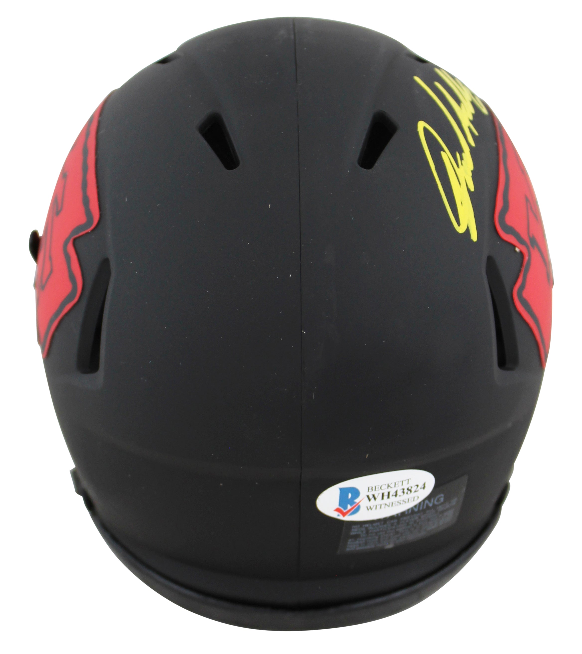 Chiefs Jared Allen Authentic Signed Eclipse Speed Mini Helmet BAS Witnessed