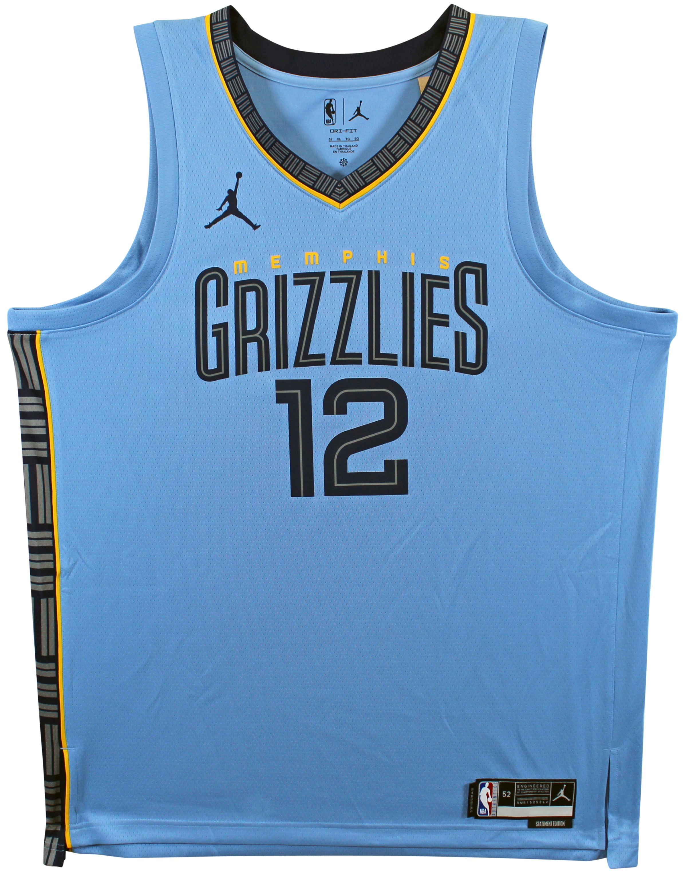 Grizzlies Ja Morant Authentic Signed Light Blue Nike Swingman Jersey BAS