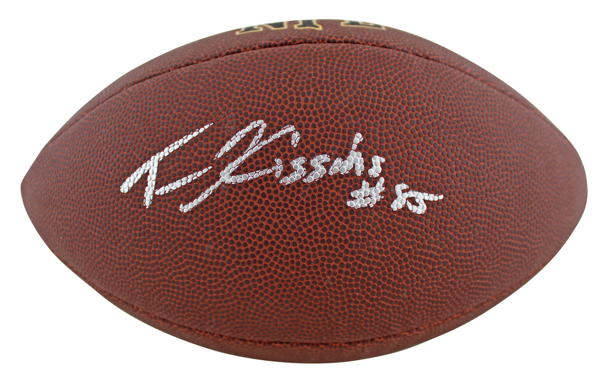 Bengals Tee Higgins Authentic Signed Super Grip Nfl Football BAS Witnessed