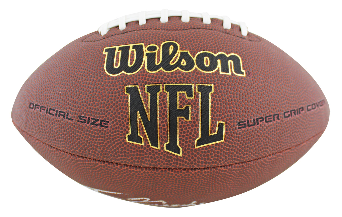 Bengals Tee Higgins Authentic Signed Super Grip Nfl Football BAS Witnessed