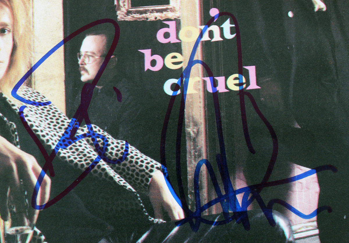 Zander & Tom Petersson Signed Don't Be Cruel 45 RPM Album Cover BAS #BF88173