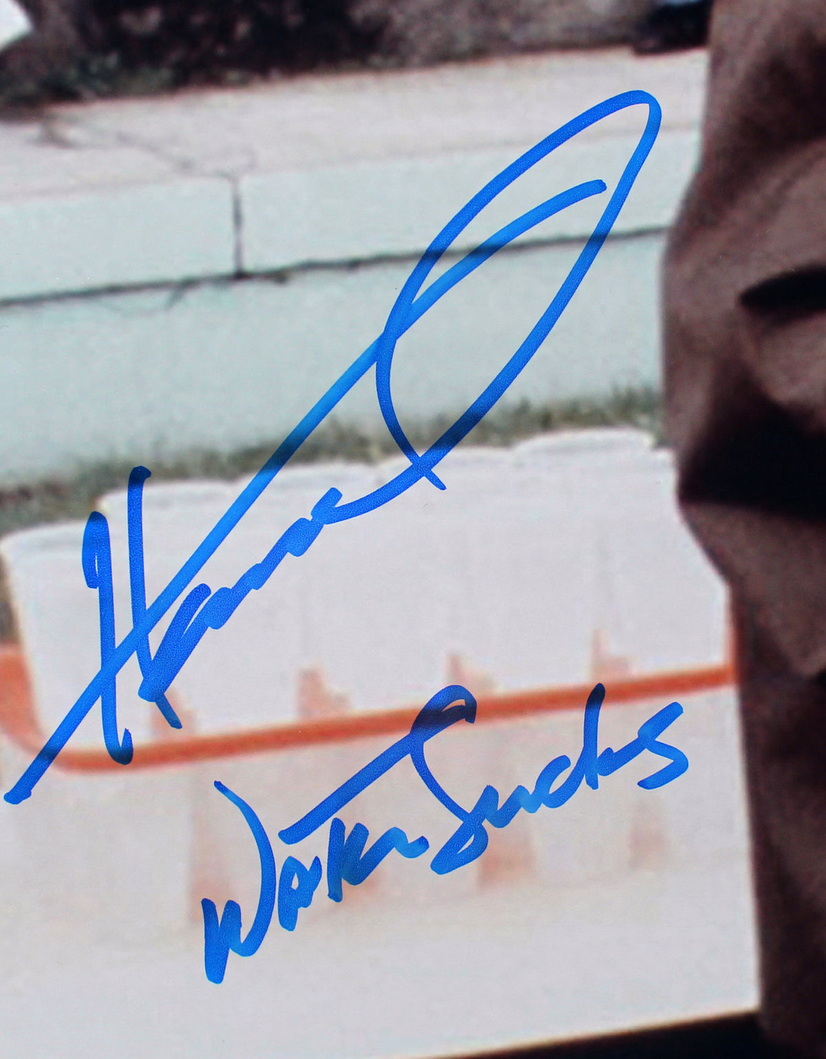 Henry Winkler The Waterboy Water Sucks Authentic Signed 16x20 Photo BAS #BD13270