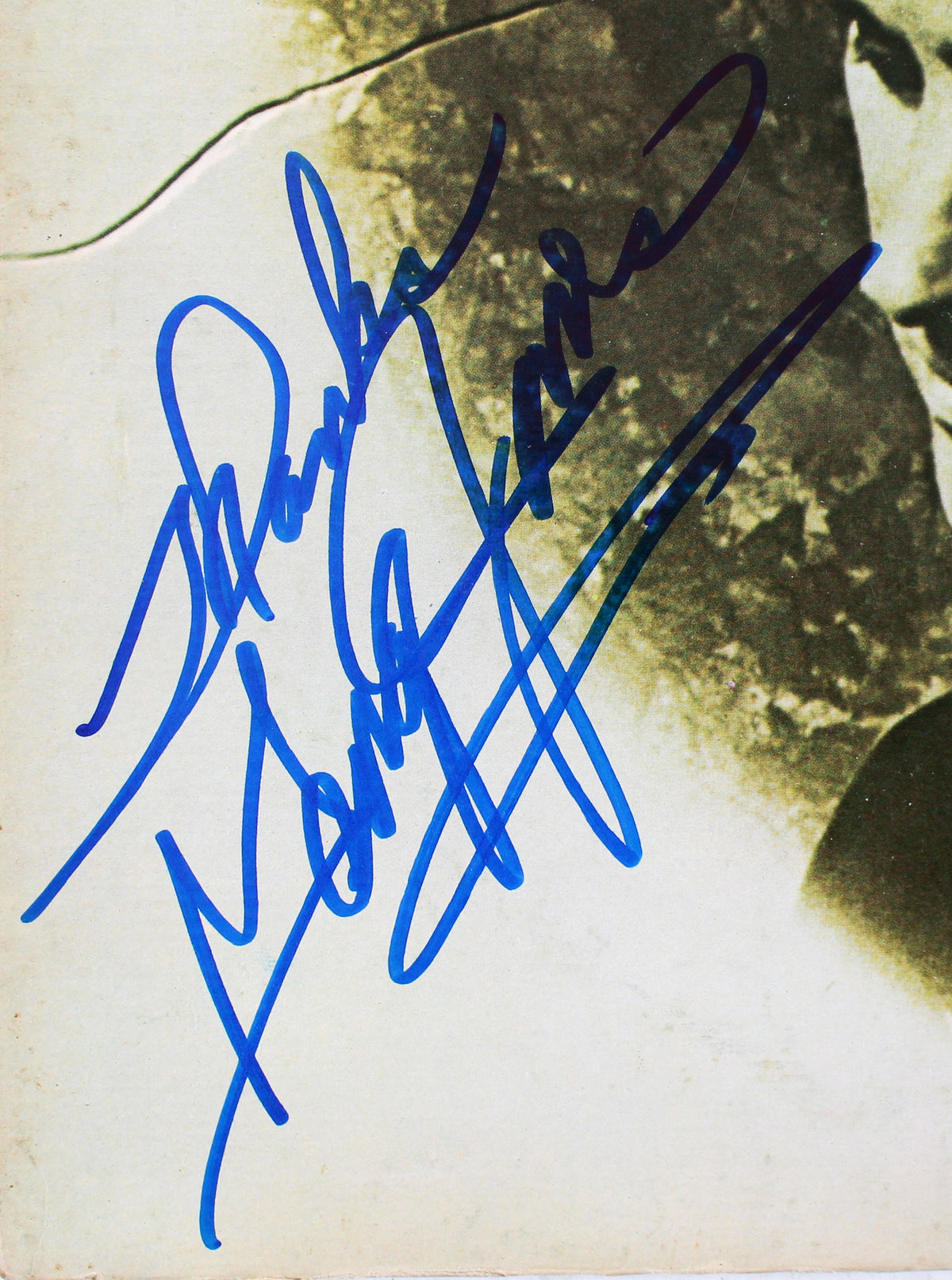 George Jones Signed A Picture Of Me (Without You) Album Cover BAS #BF88105